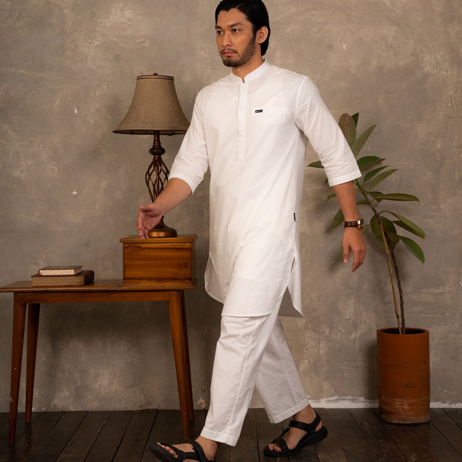 Zatta Men Stelan Kurta Katun - BW