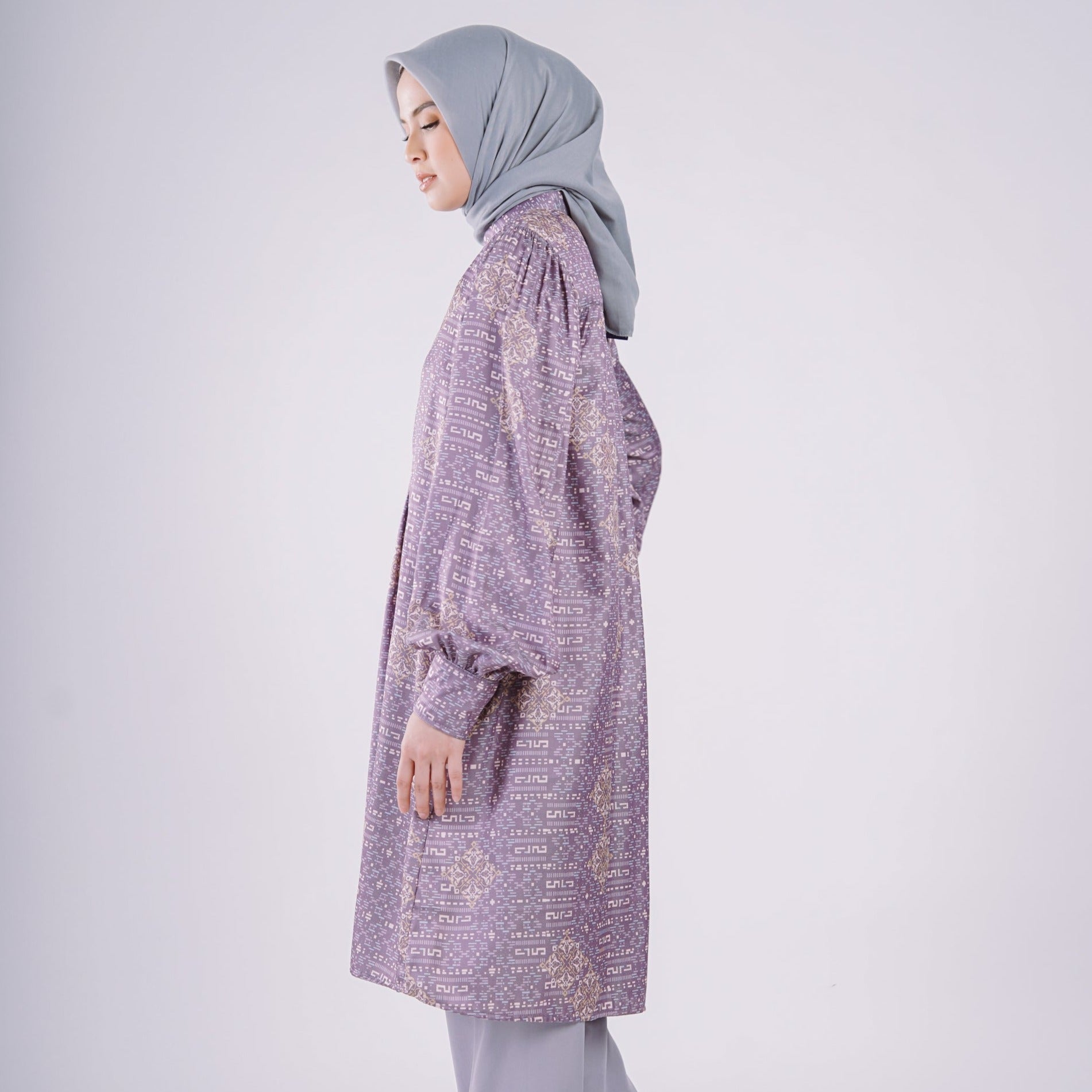 Elzatta Tunik Alwani - Dark Purple