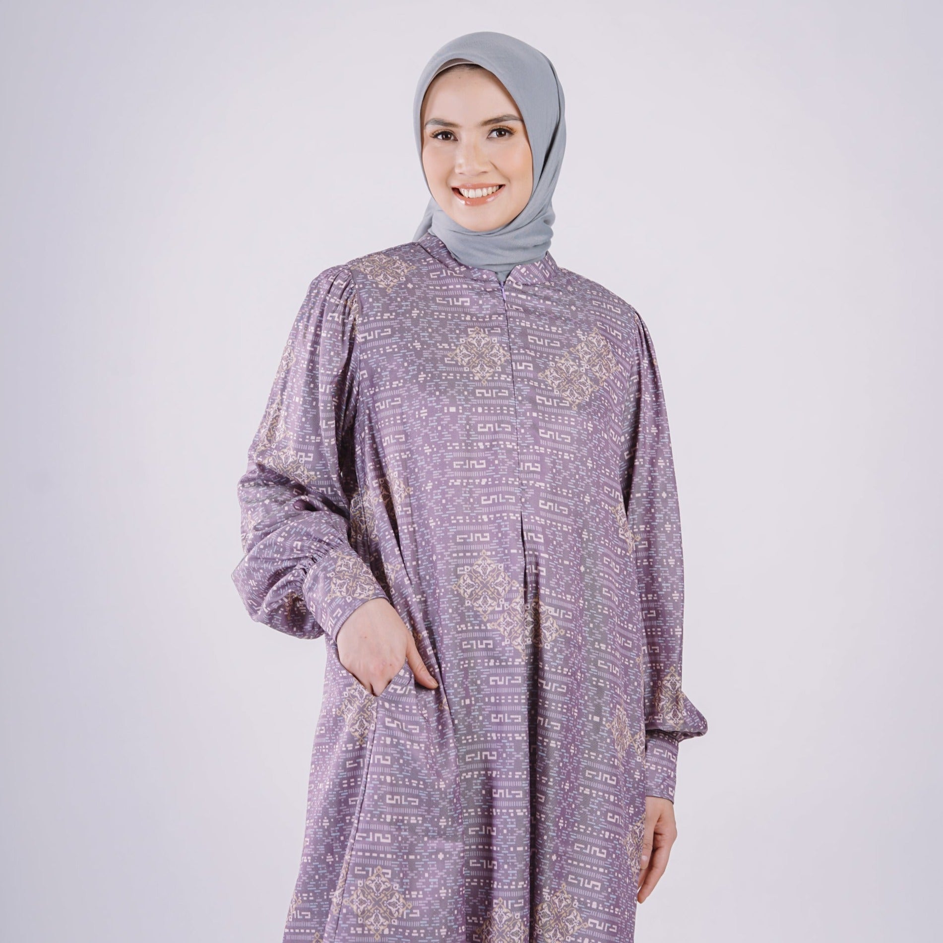 Elzatta Tunik Alwani - Dark Purple