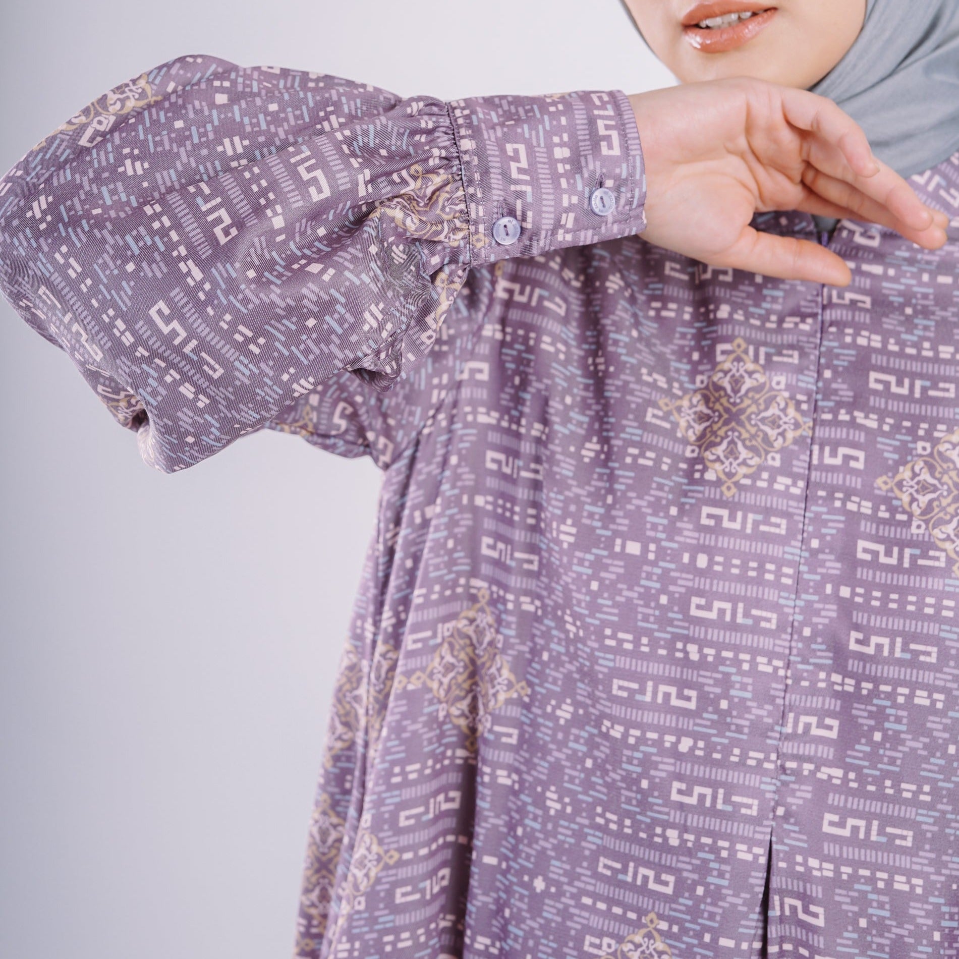 Elzatta Tunik Alwani - Dark Purple