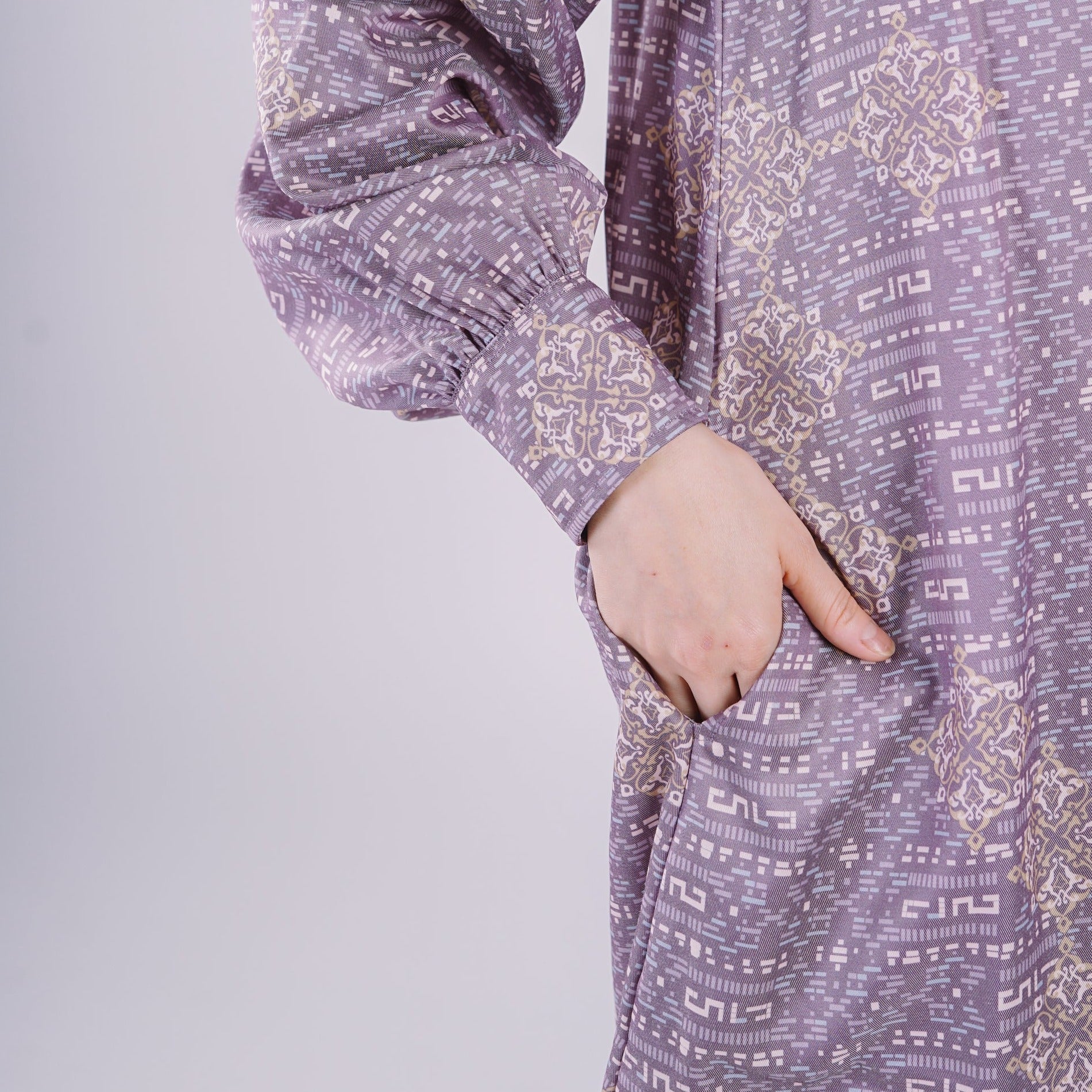 Elzatta Tunik Alwani - Dark Purple