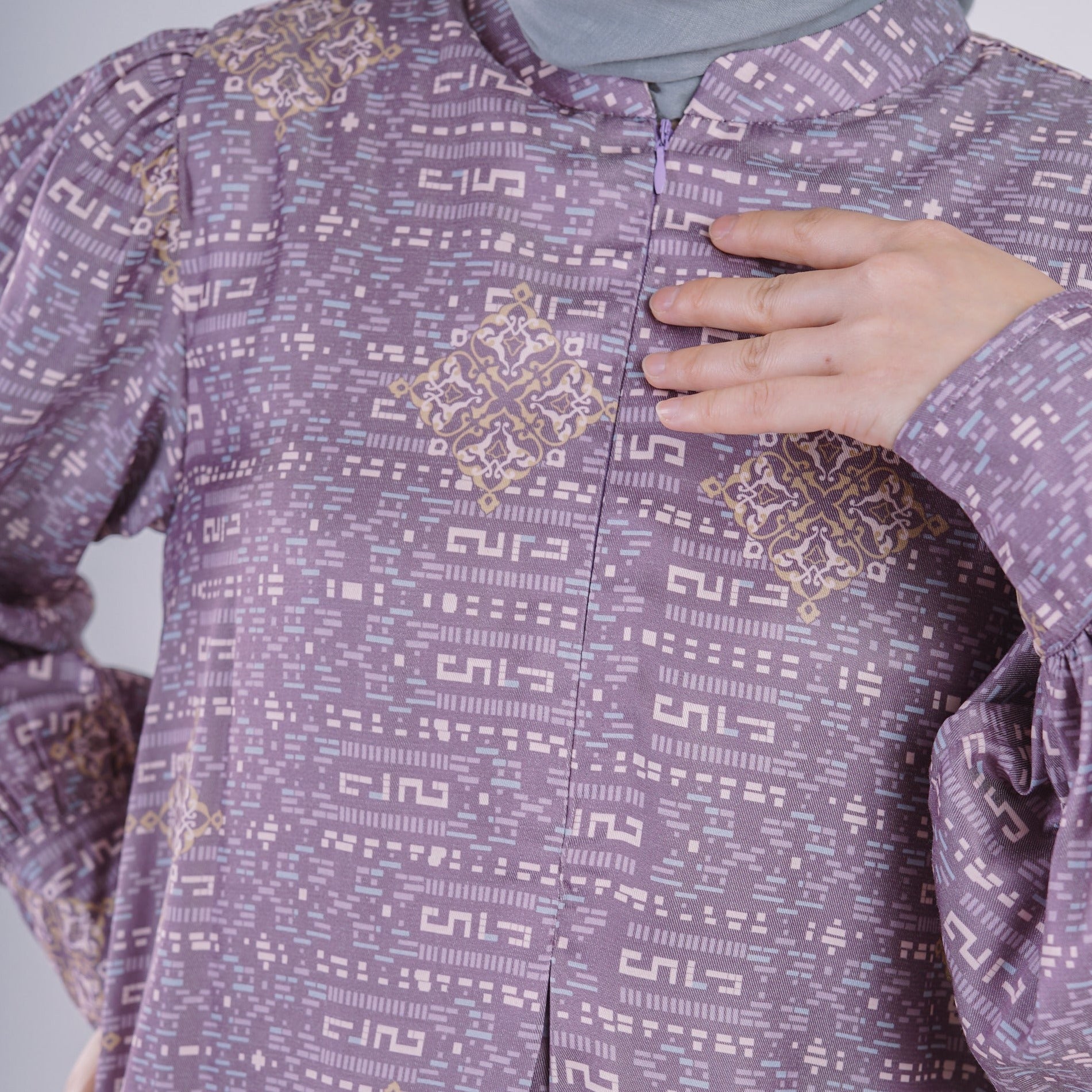 Elzatta Tunik Alwani - Dark Purple