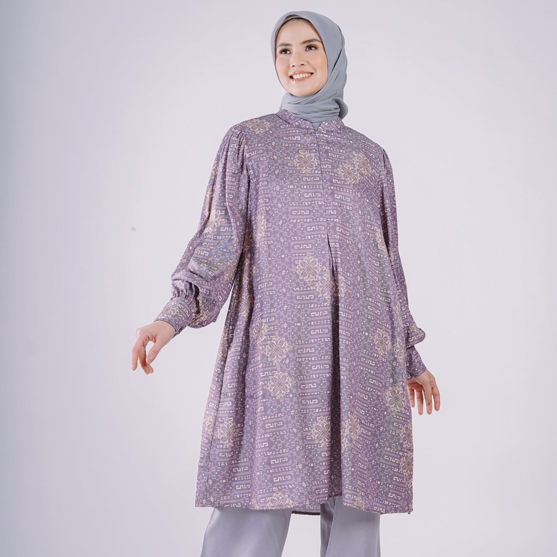 Elzatta Tunik Alwani - Dark Purple