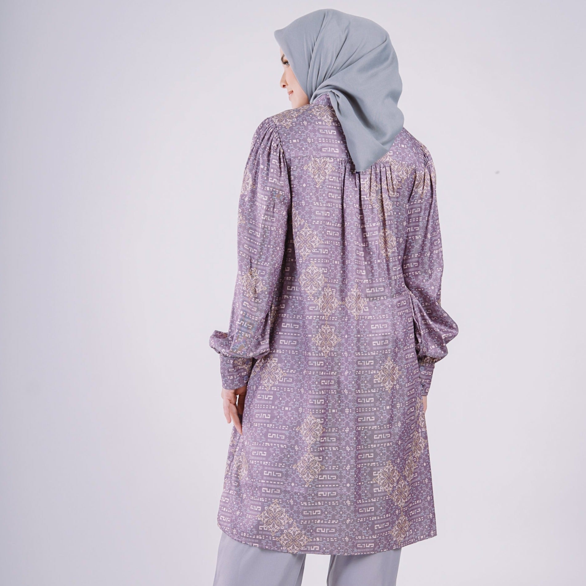 Elzatta Tunik Alwani - Dark Purple