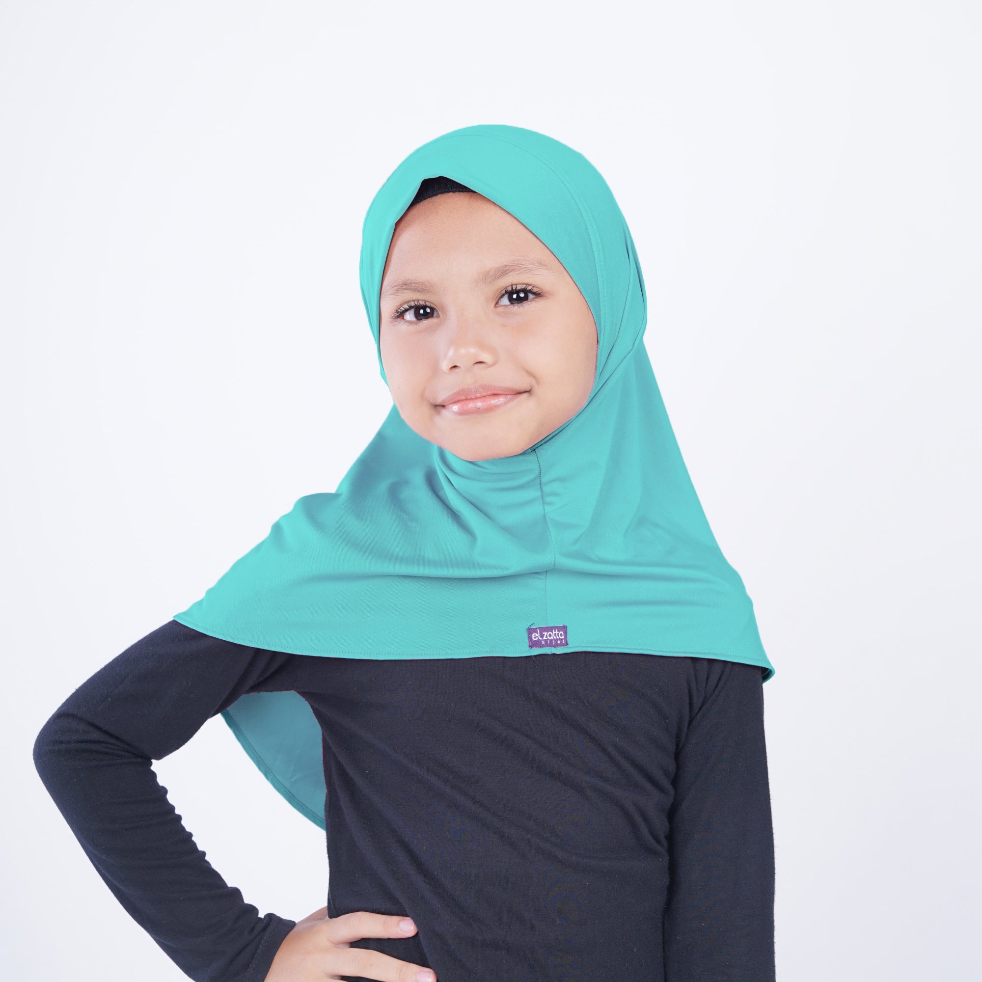 Elzatta Jilbab Anak Zaria S Kids Prita - Biru