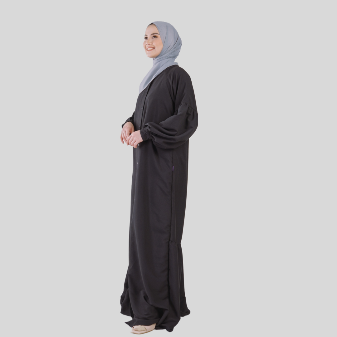 Elzatta Gamis Reglania Airflow Essential Part 2 - Hitam