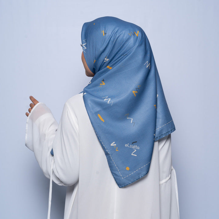 Elzatta Scarf Kaila Rania - Biru
