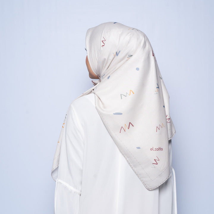 Elzatta Scarf Kaila Rania - Cream