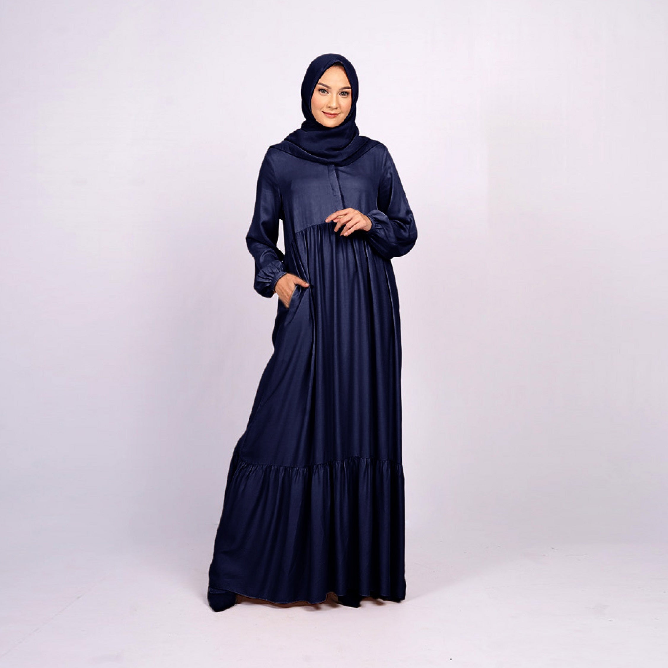 Elzatta Gamis Zehra - Navy