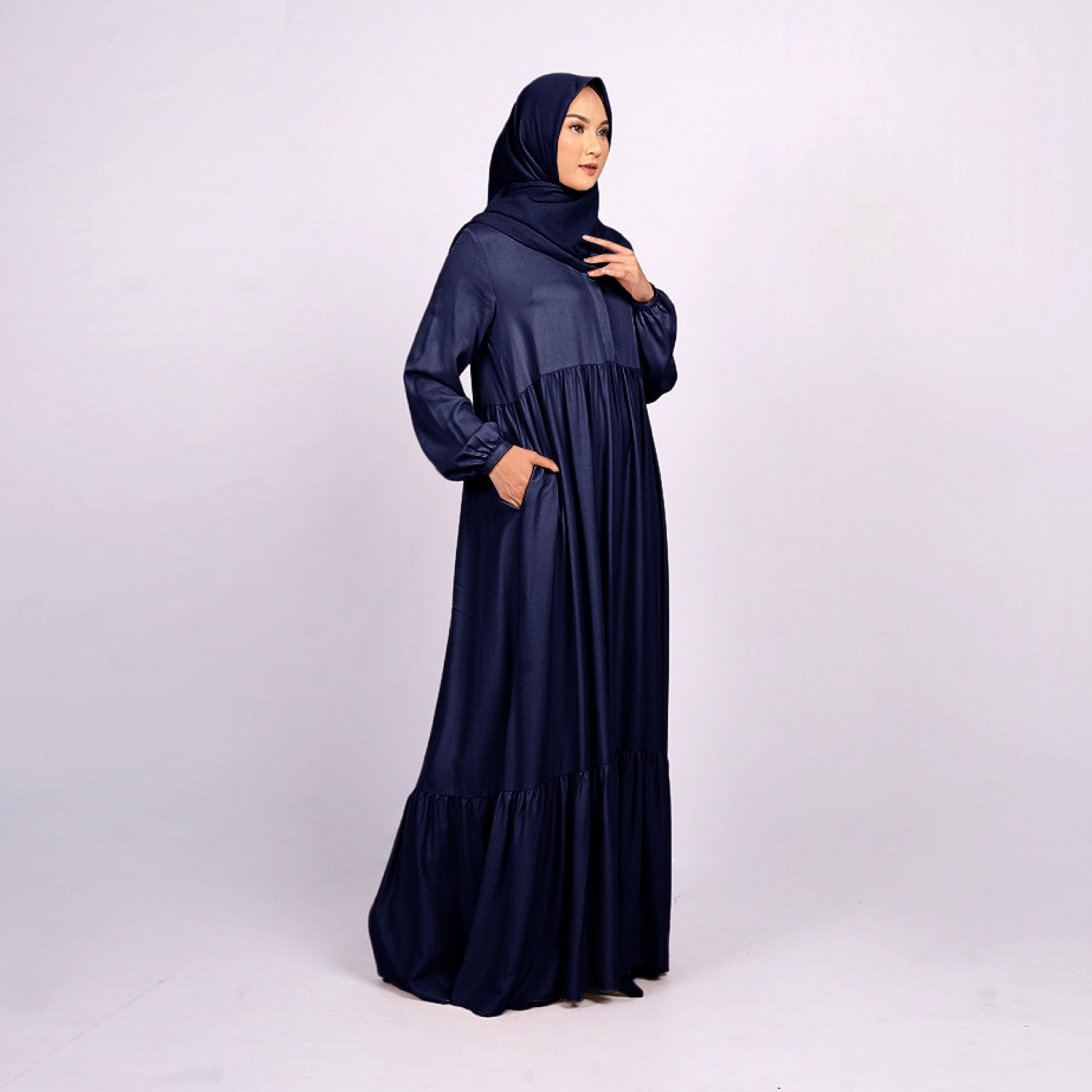 Elzatta Gamis Zehra - Navy