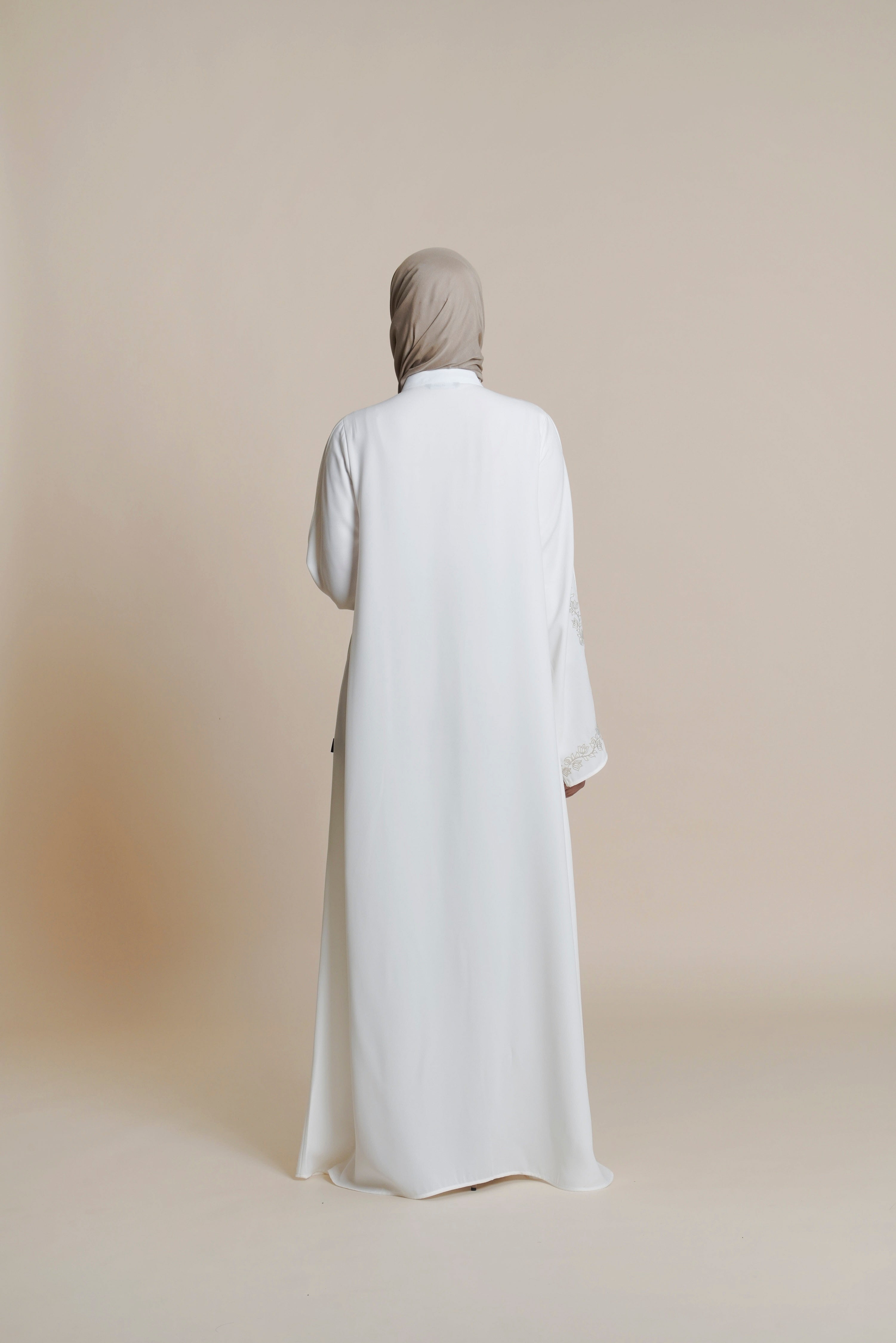 Gamis Plaket Bordir Hajar