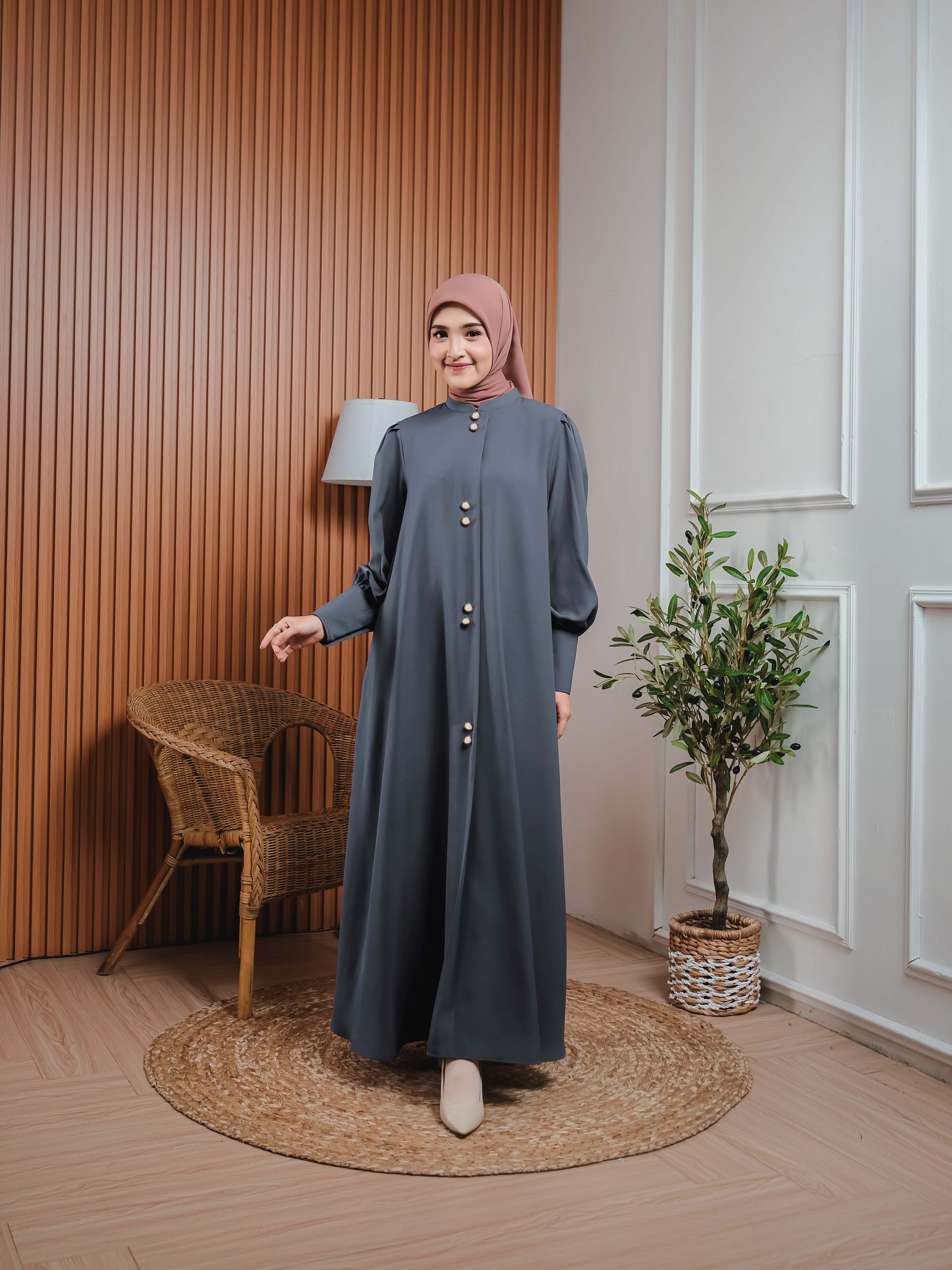 Gamis Kancing Full A