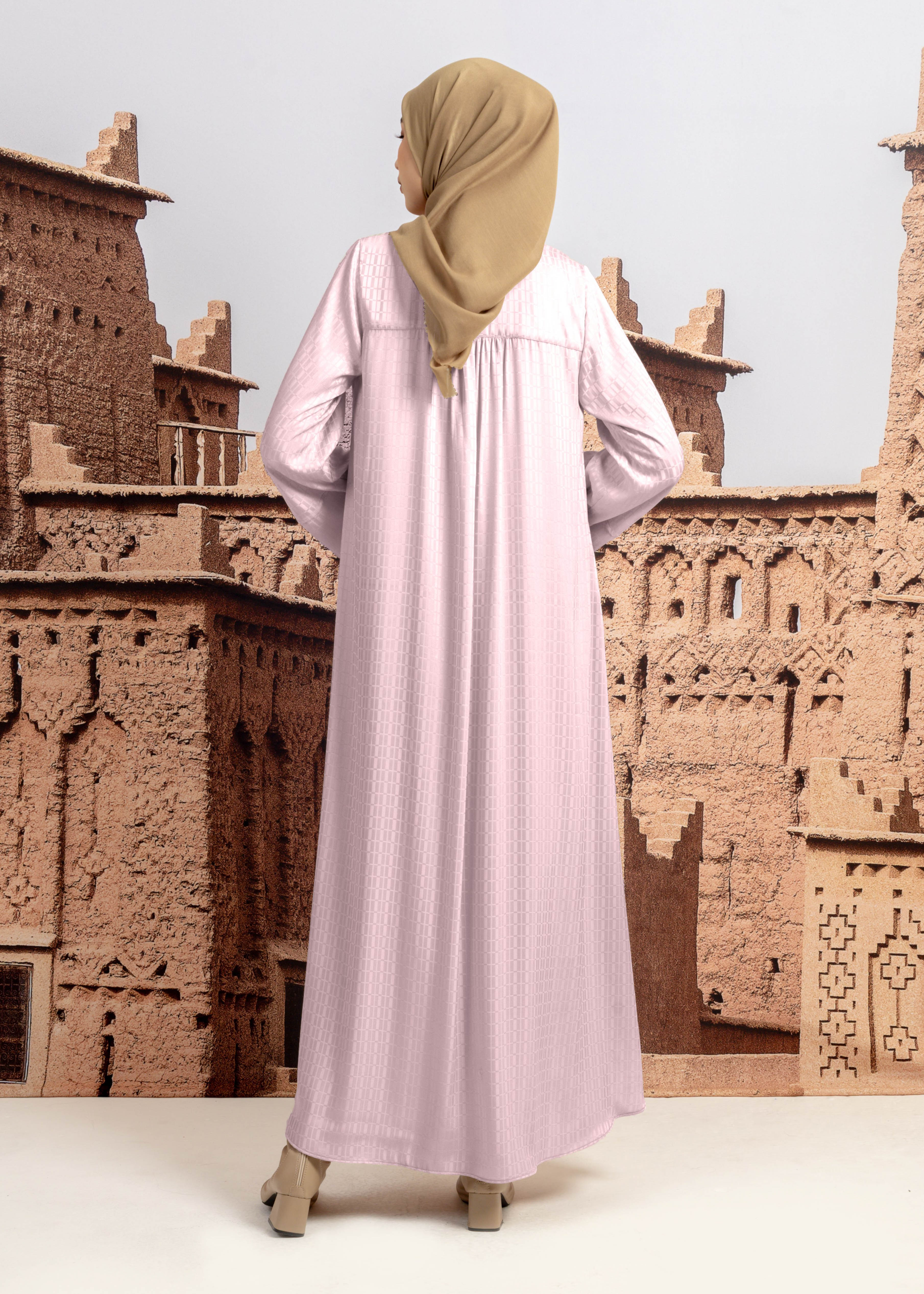 Gamis Abaya Silk Texture