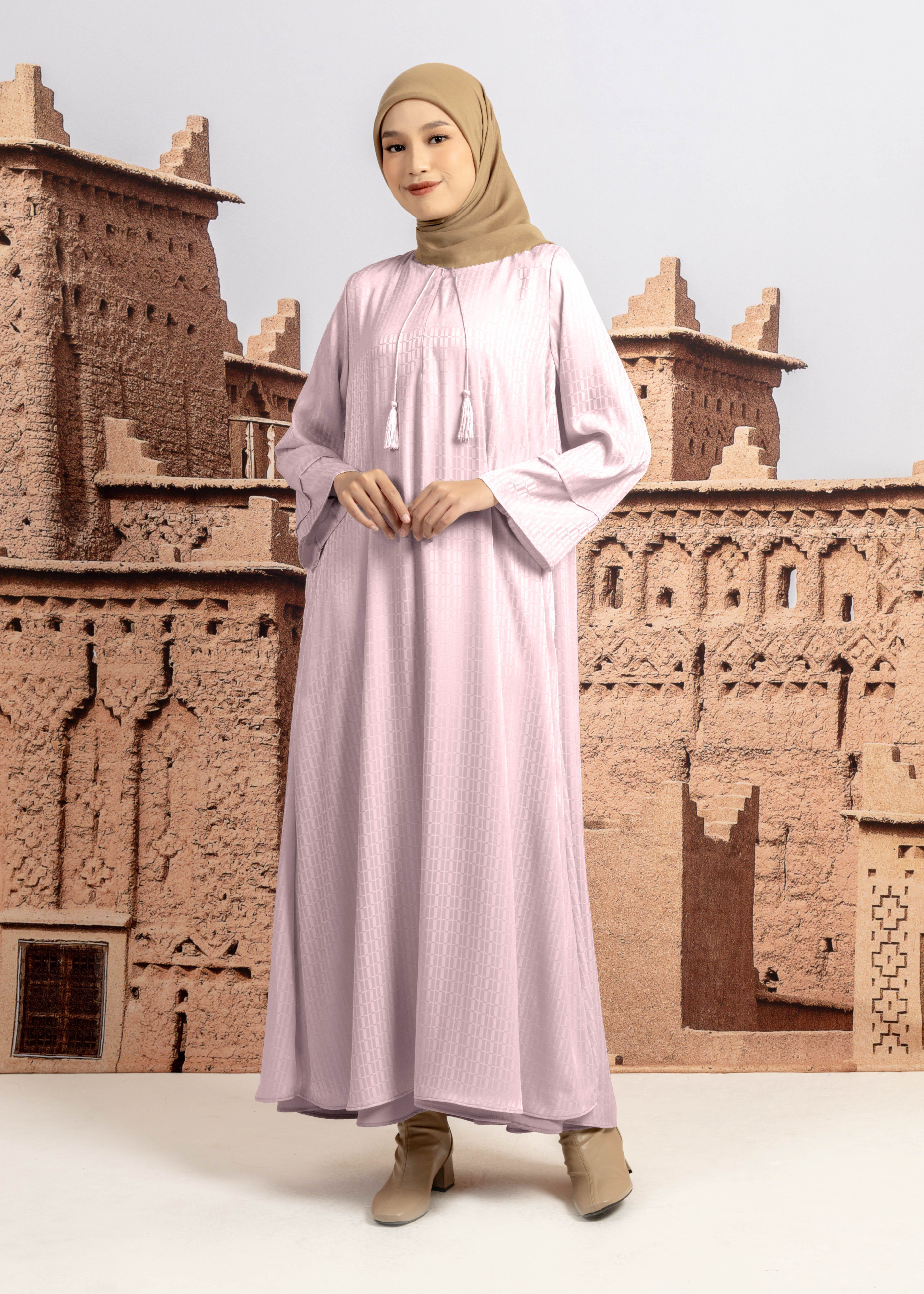 Gamis Abaya Silk Texture