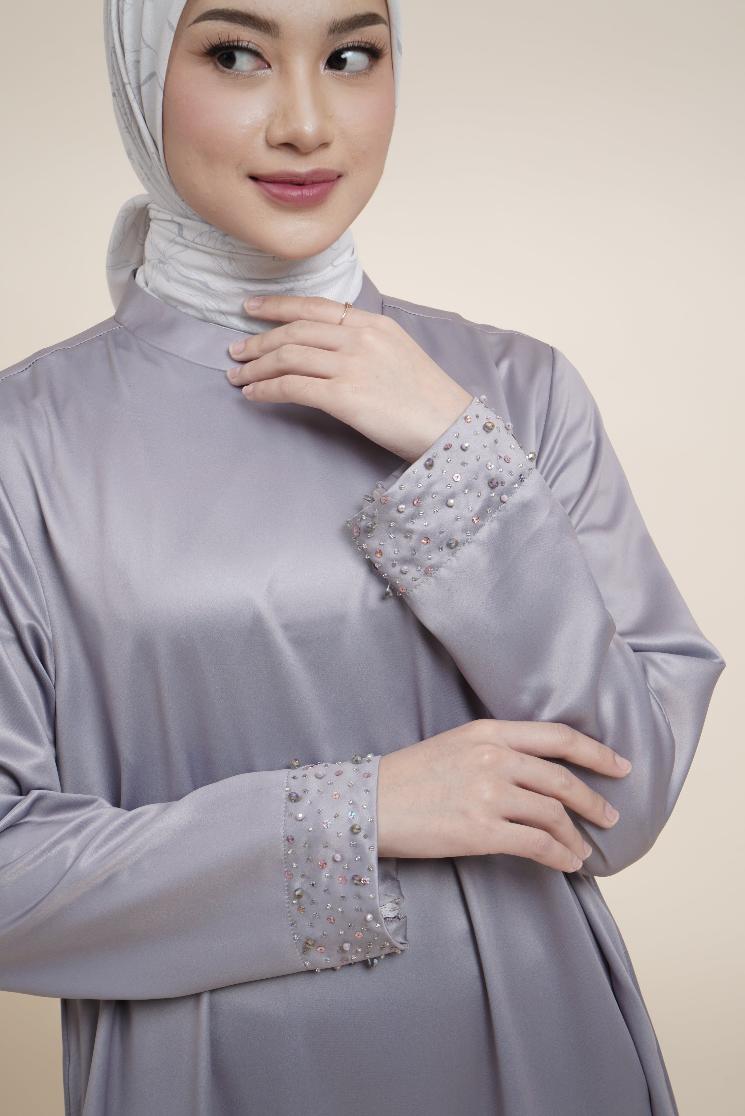 Gamis Beads Asiyah