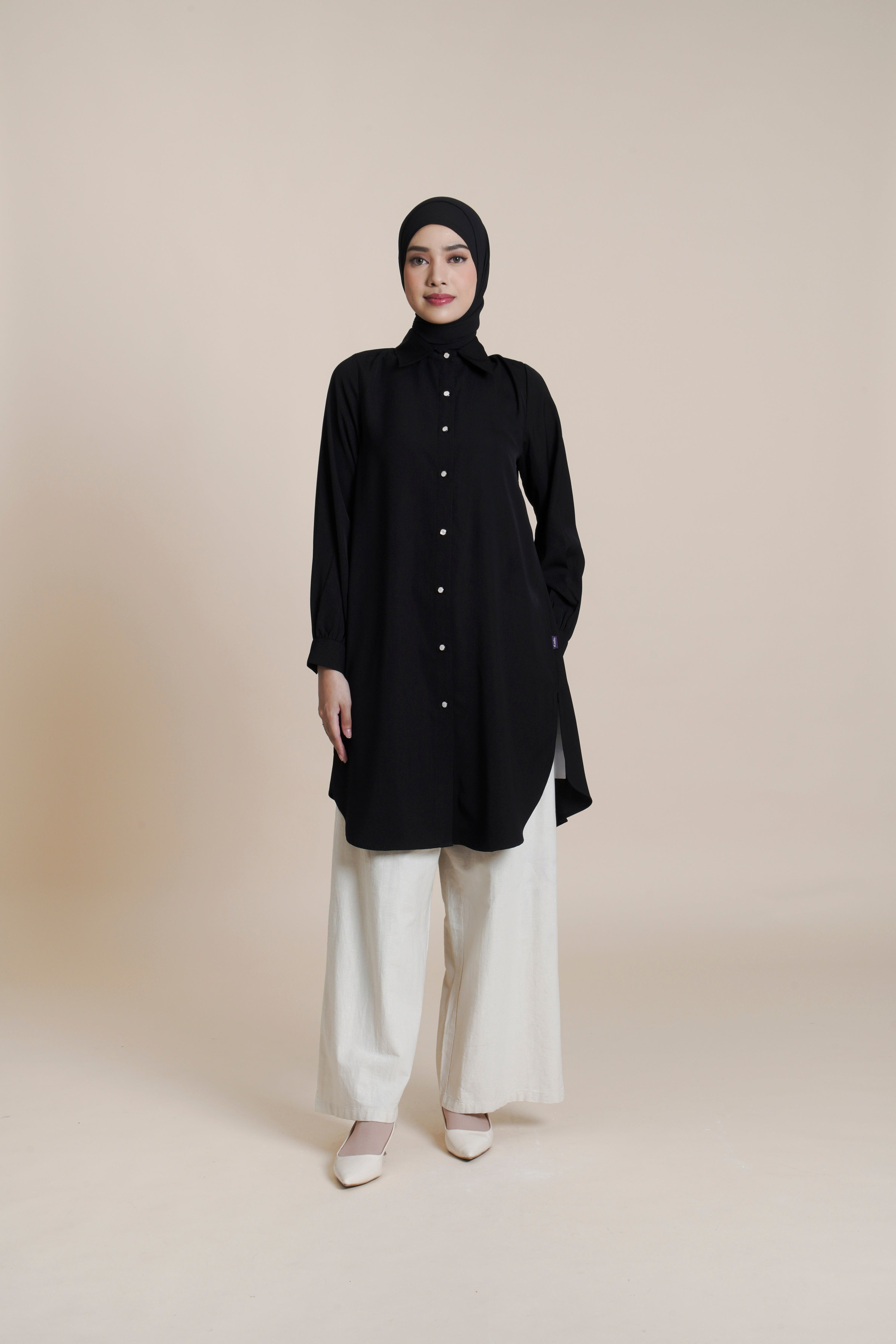 Long Tunik Kancing