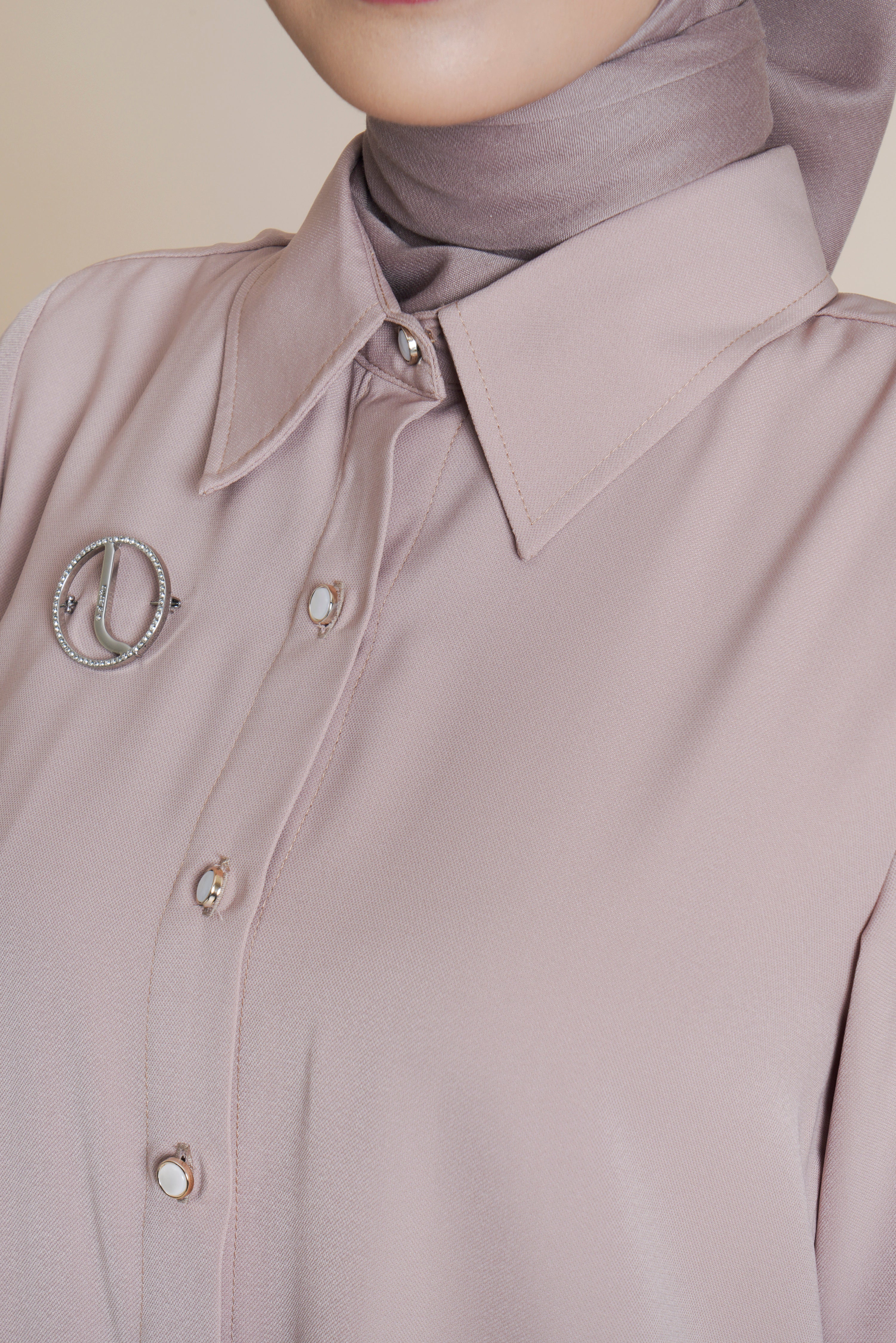 Long Tunik Kancing