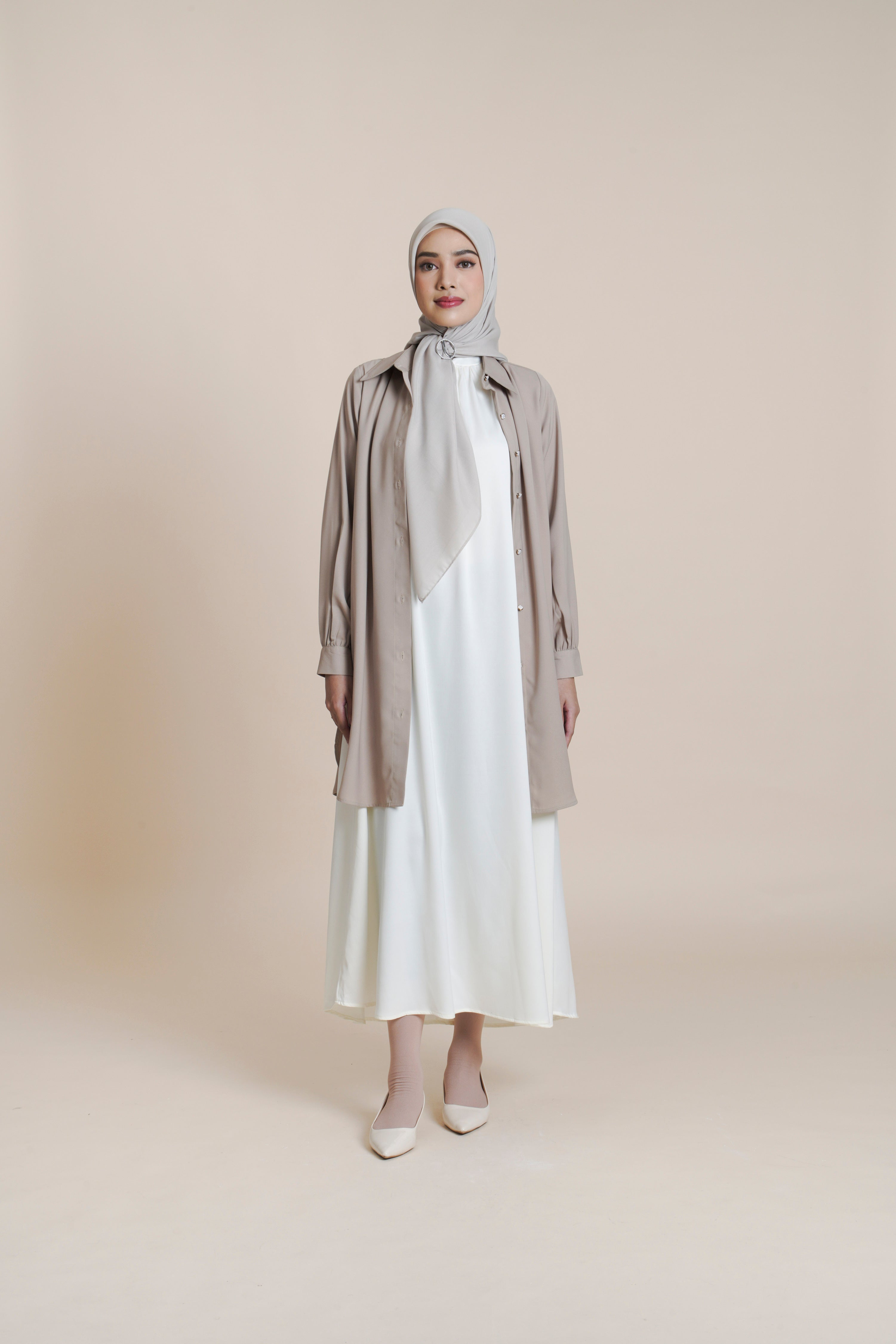 Long Tunik Kancing