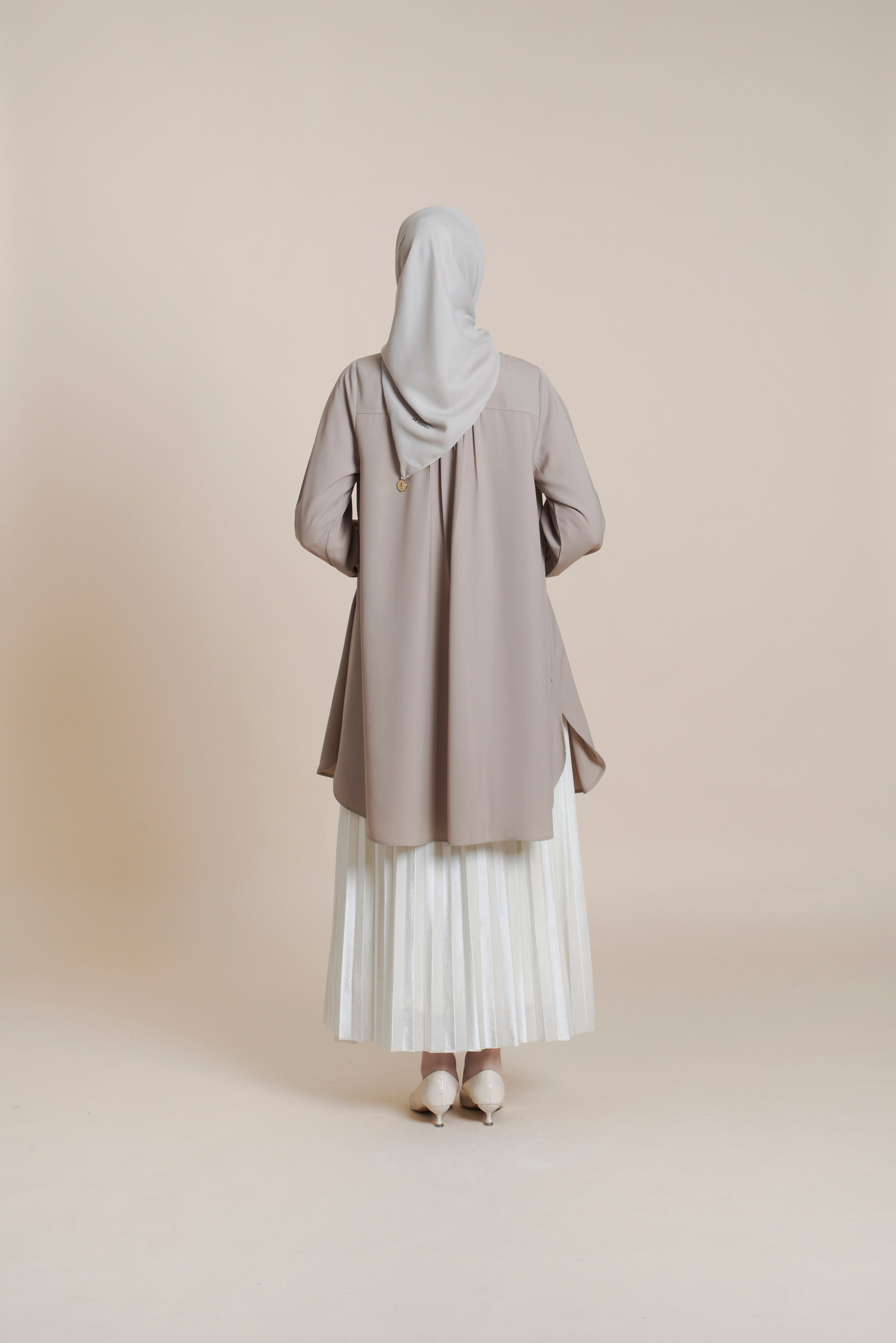 Long Tunik Kancing