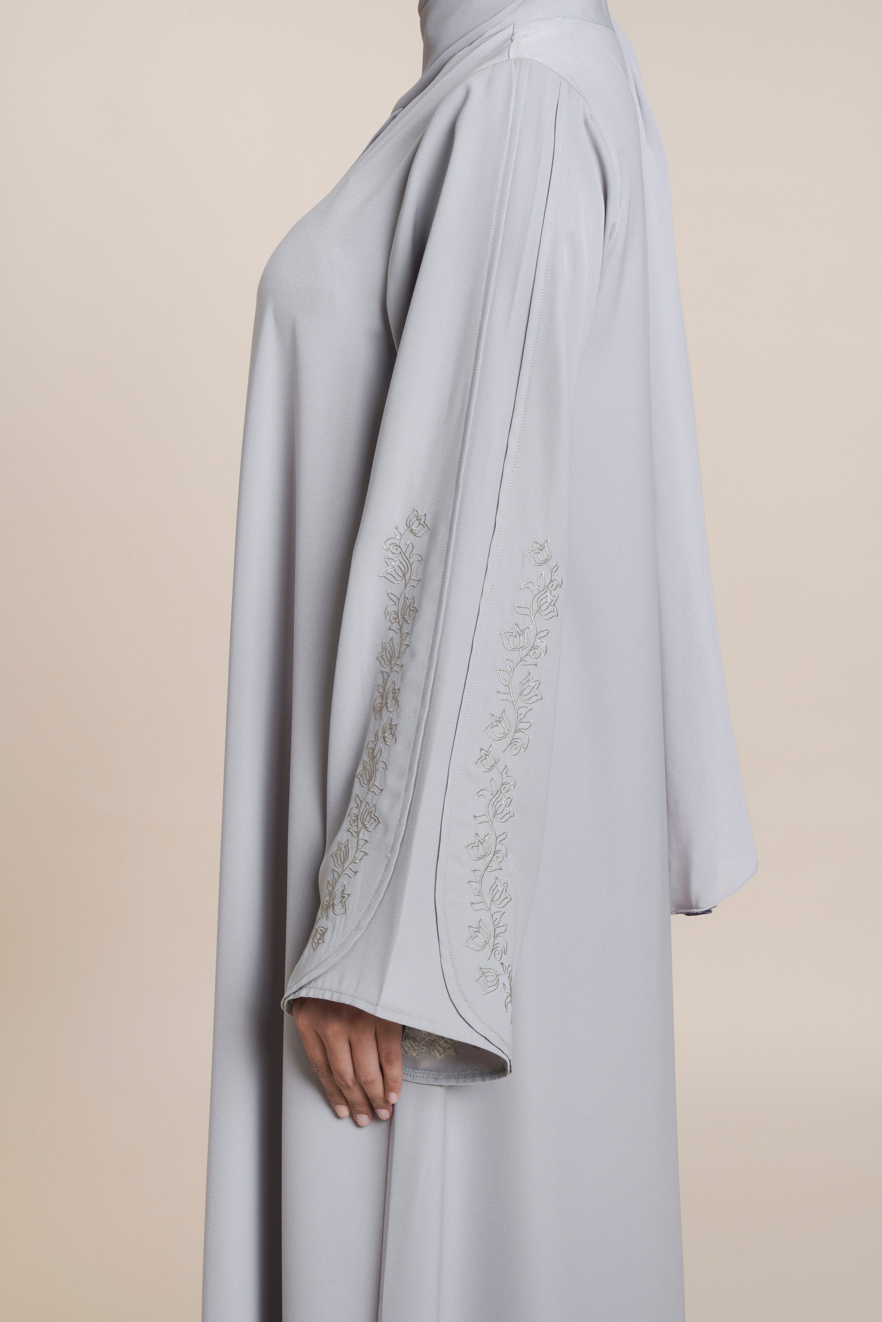 Gamis Plaket Bordir Hajar