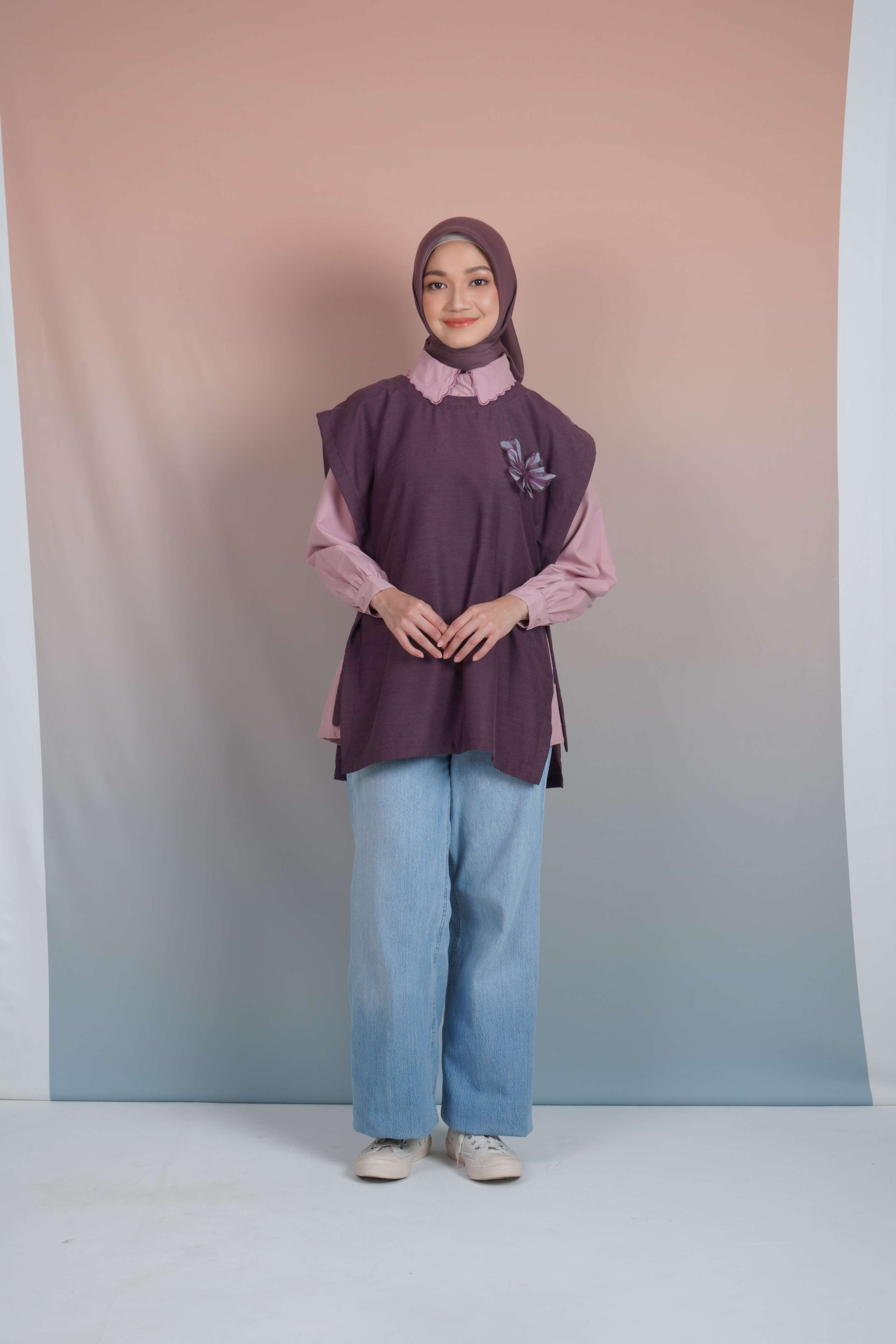 VEST TALI SAFFRON PATCH