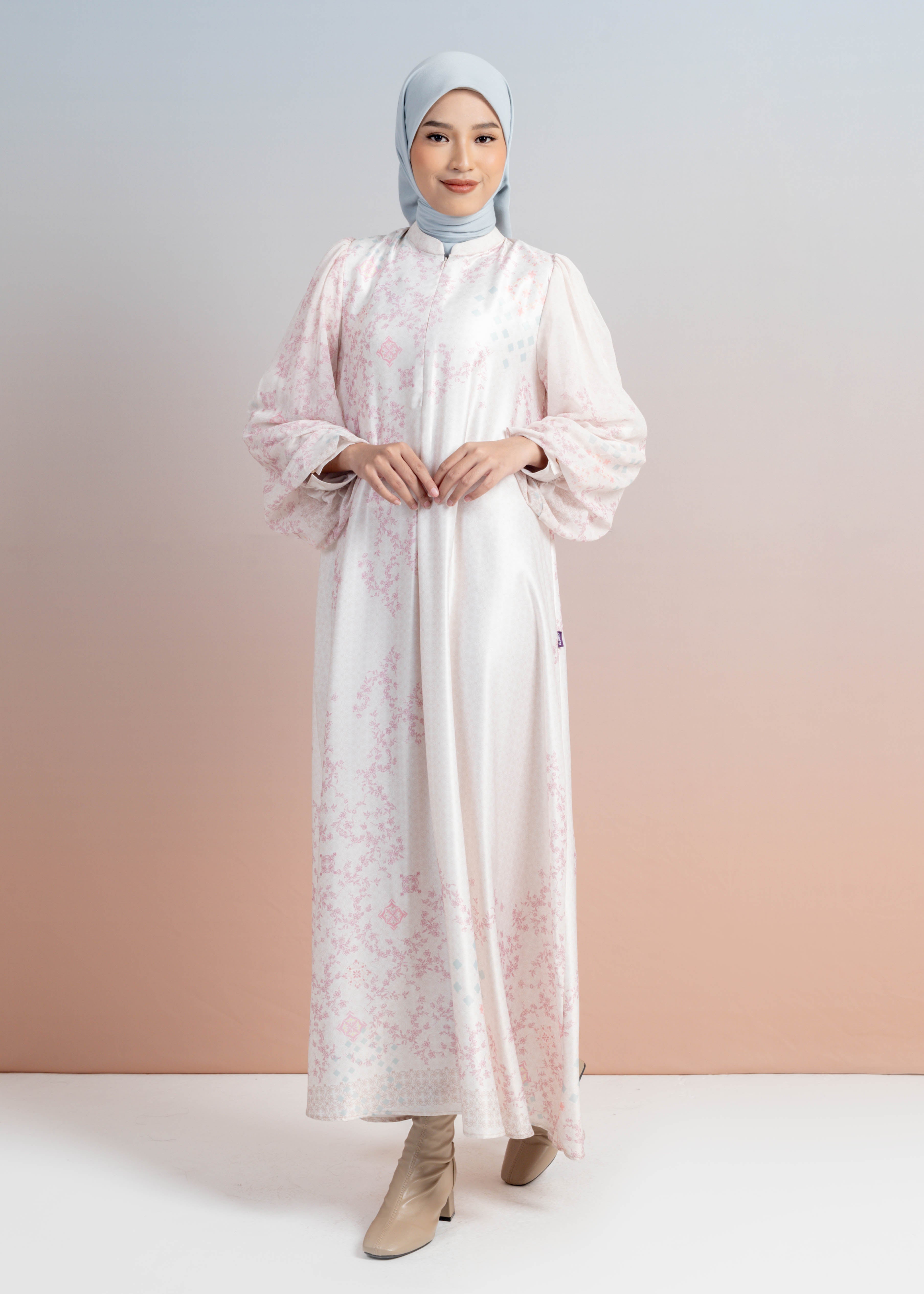 Gamis Chiffon Satin Marrakesh