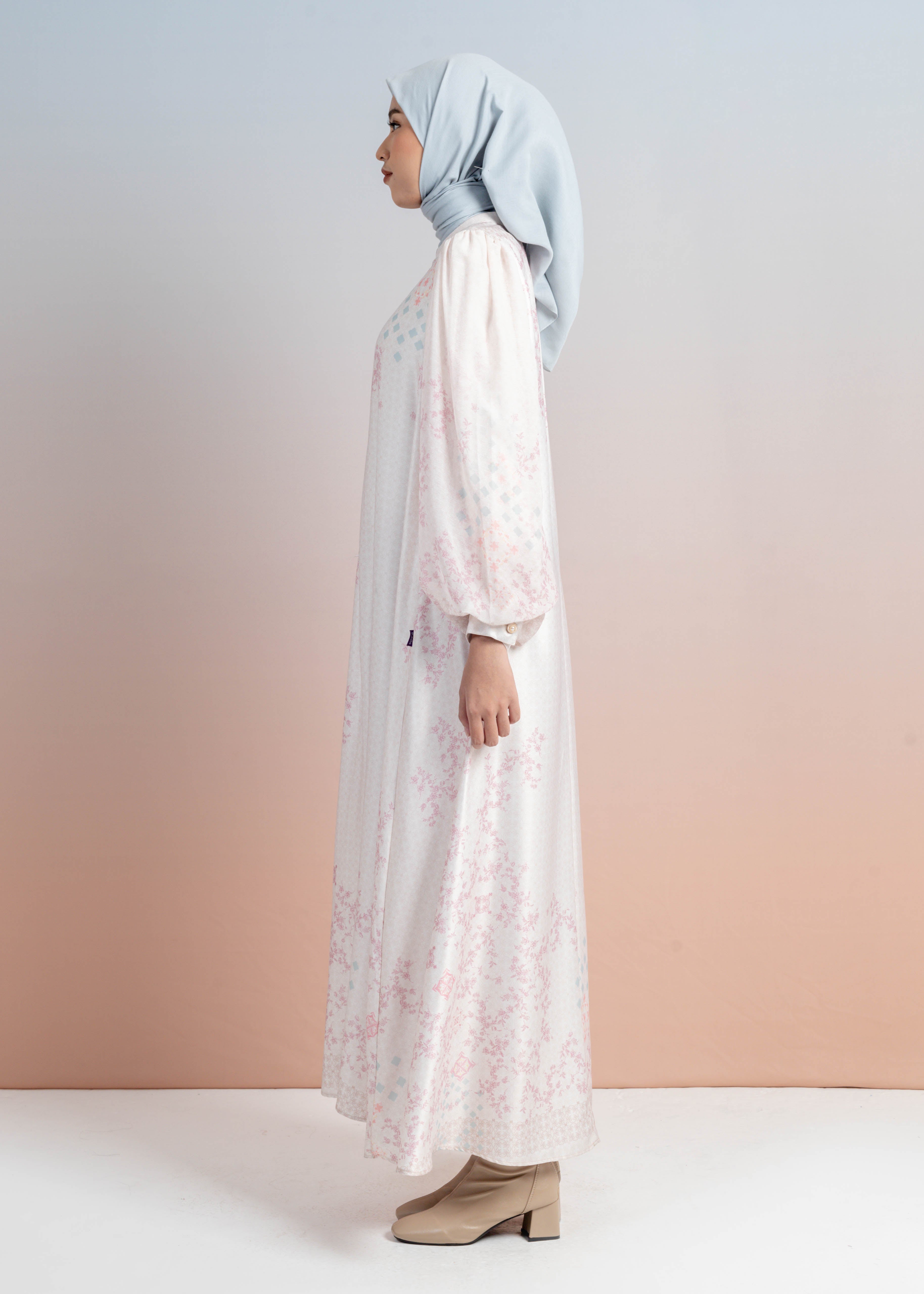 Gamis Chiffon Satin Marrakesh