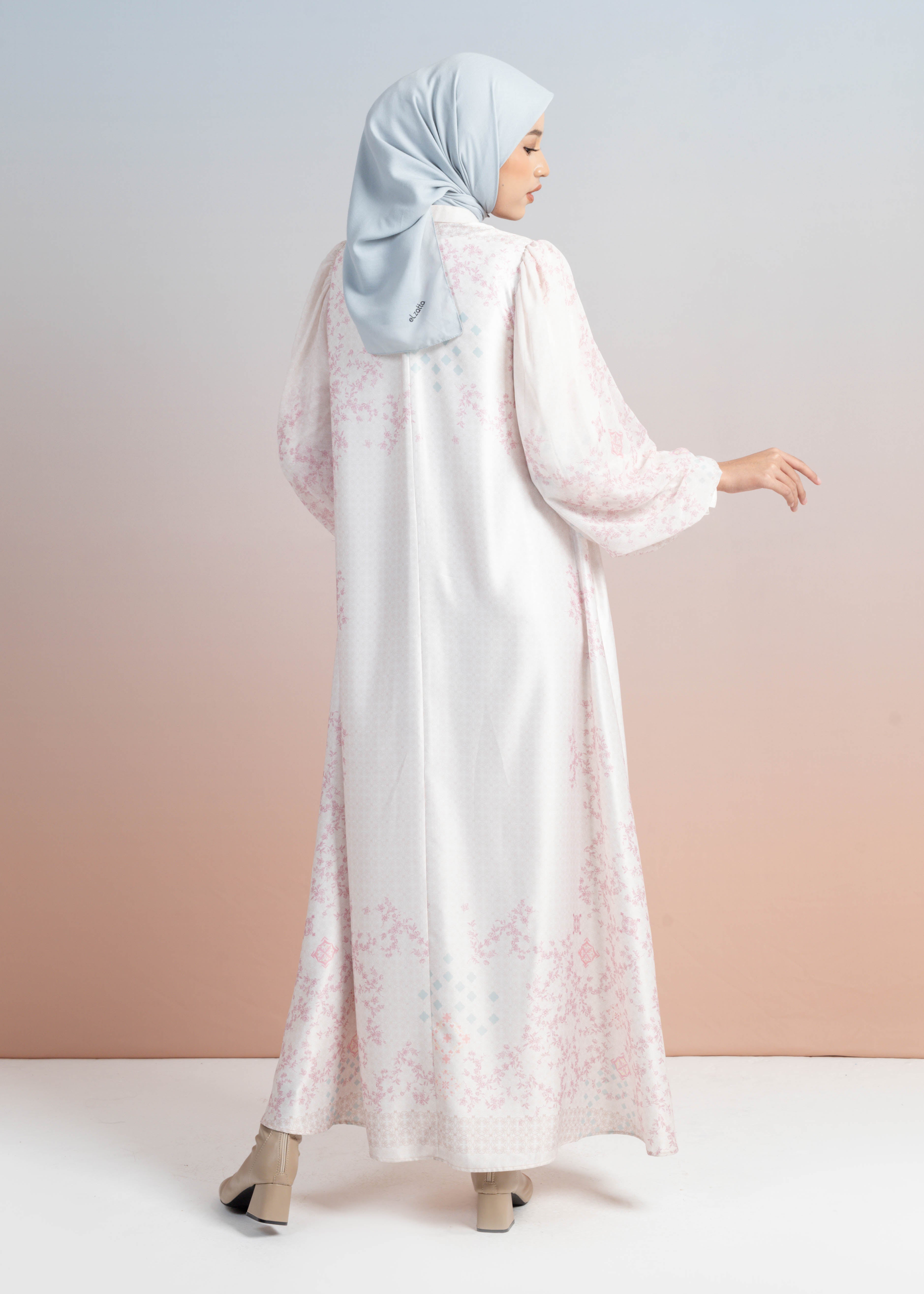 Gamis Chiffon Satin Marrakesh