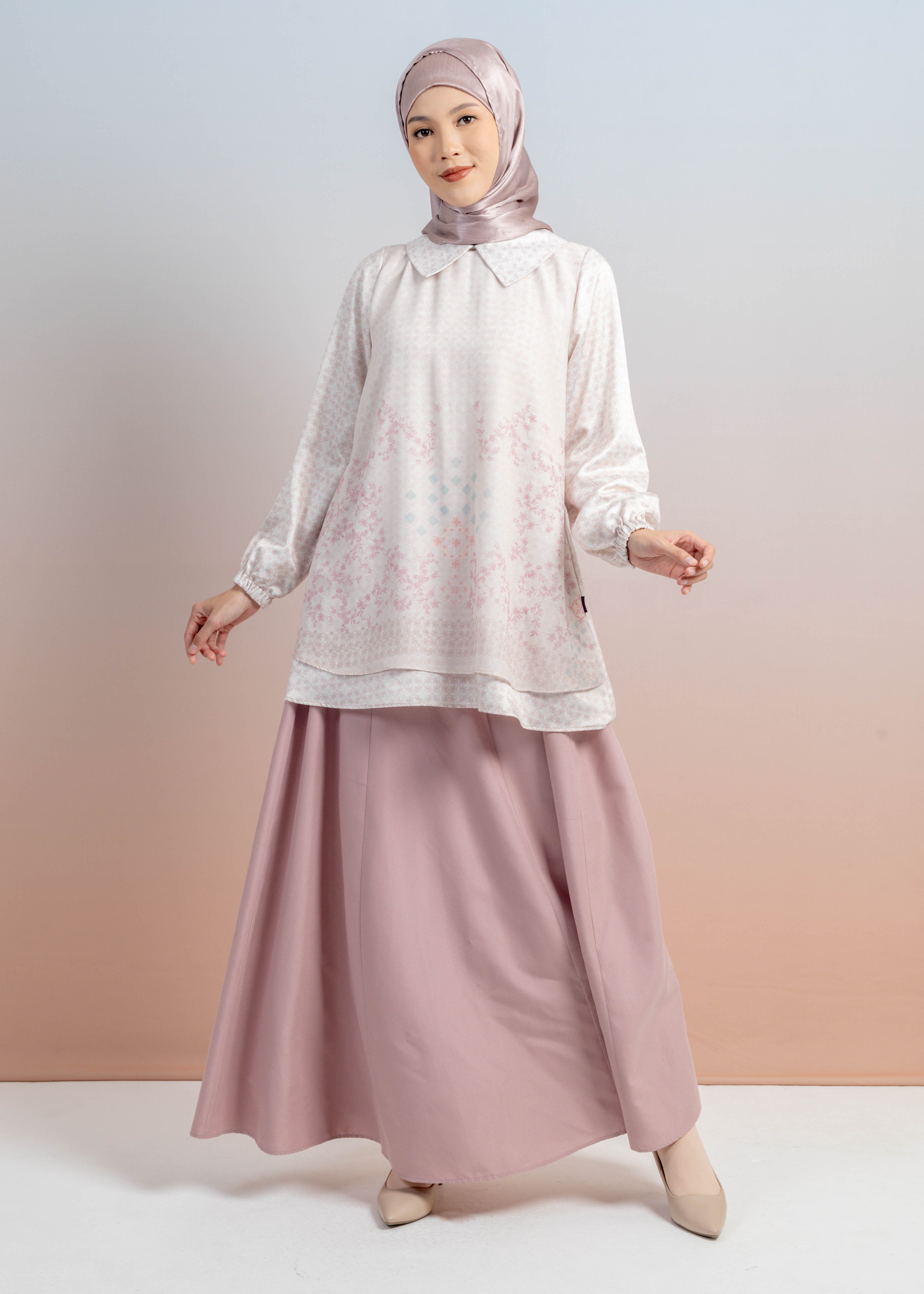 Tunik Satin Layer Marrakesh