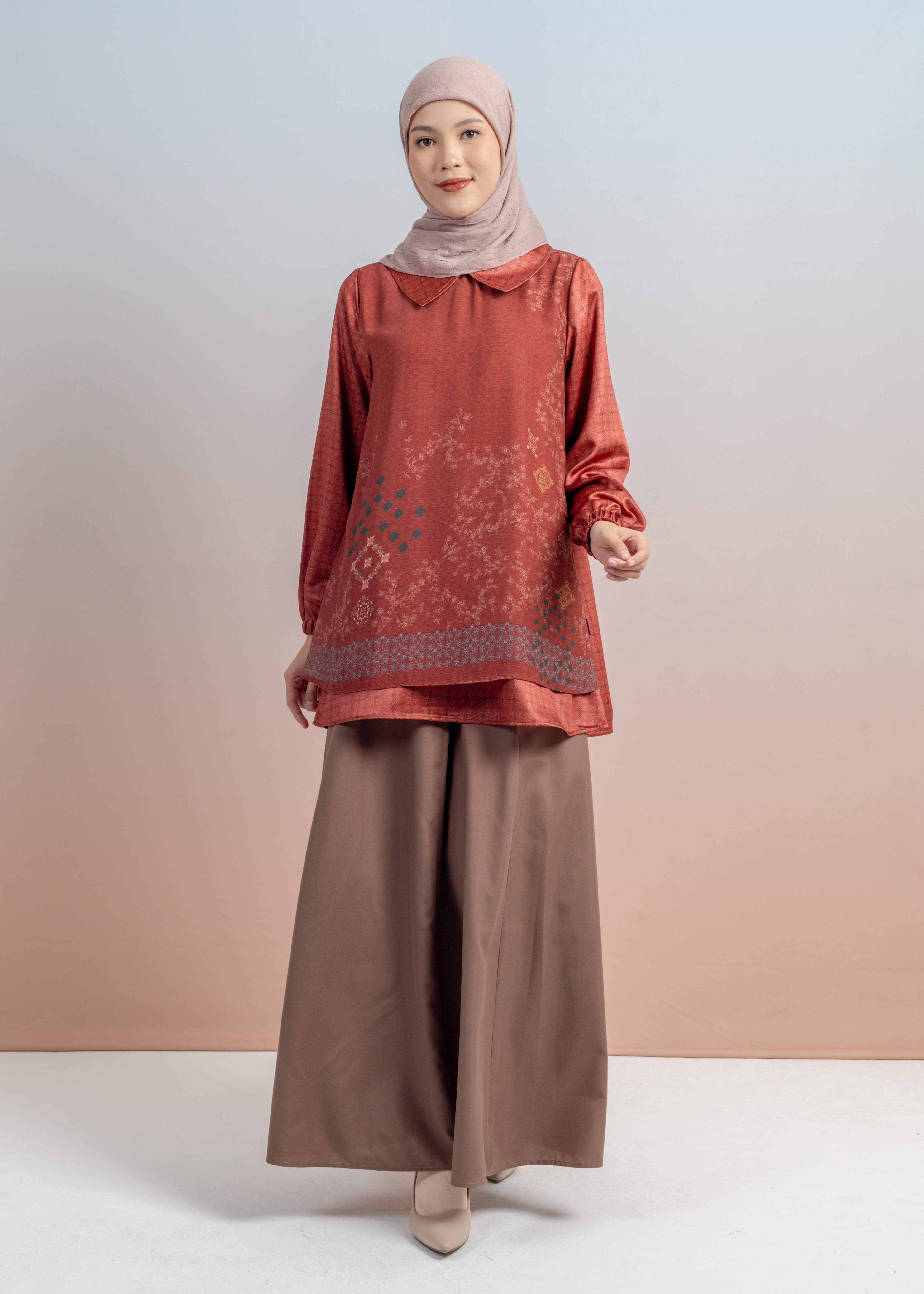 Tunik Satin Layer Marrakesh