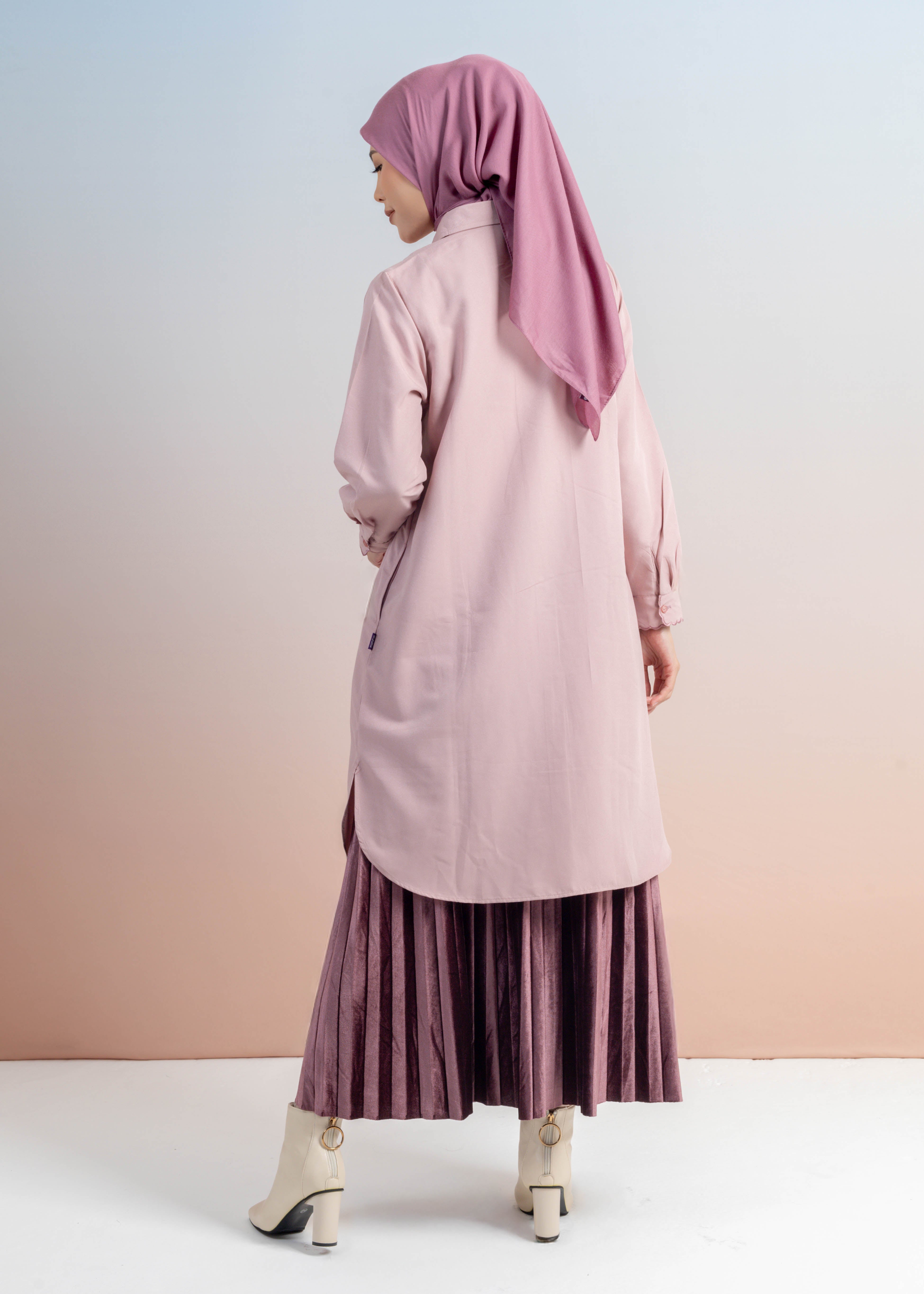 Long Tunik Katun Biku