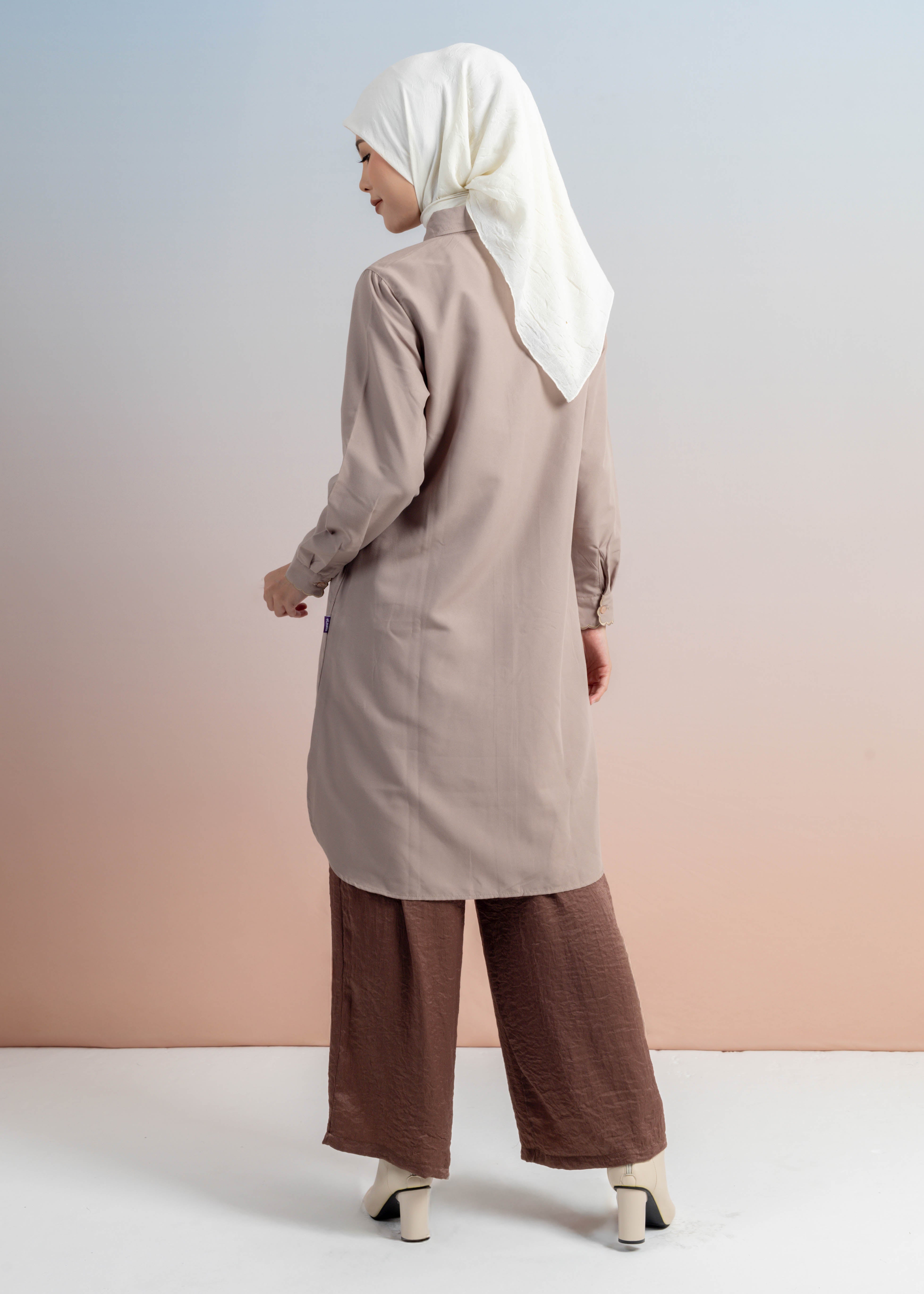 Long Tunik Katun Biku