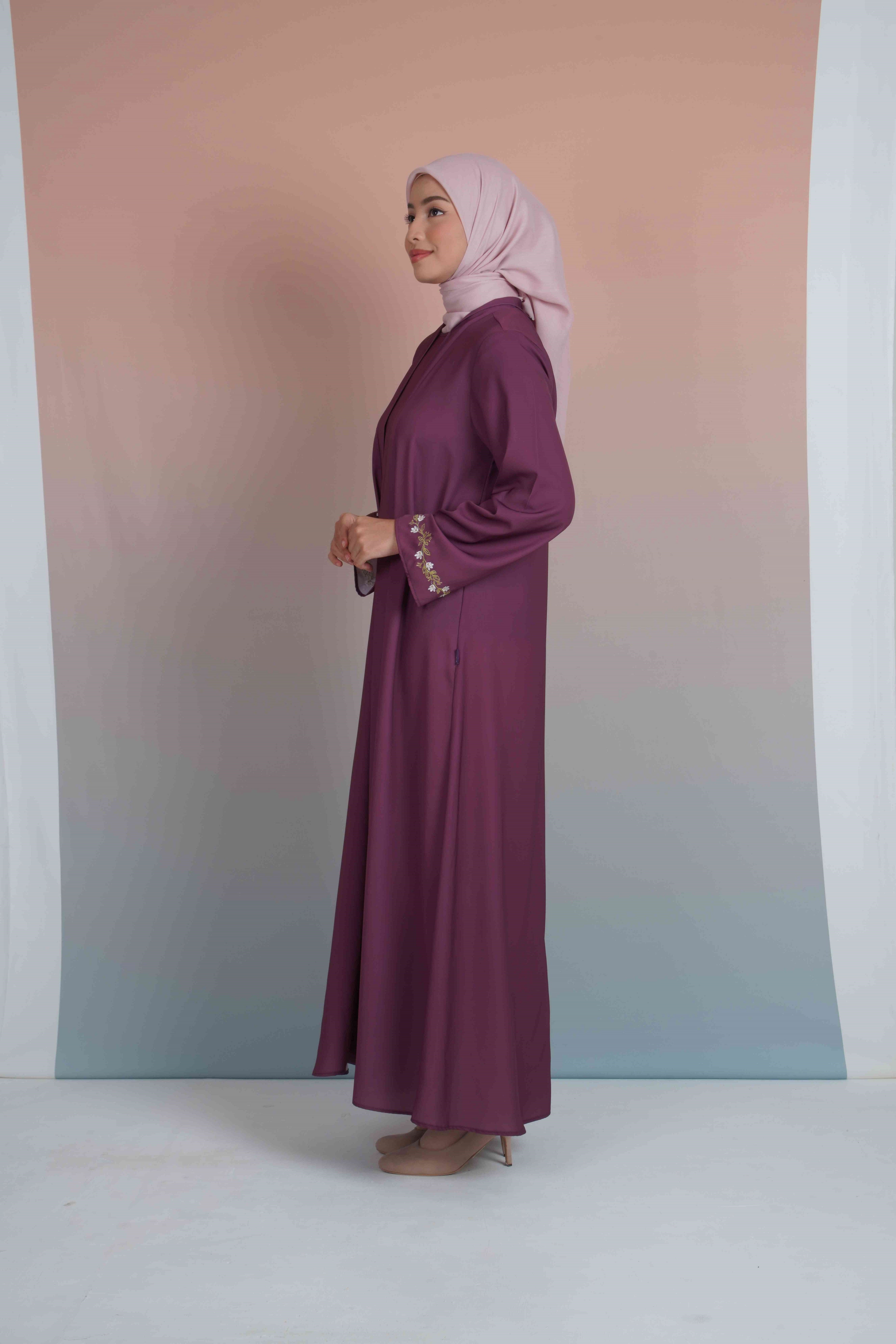 GAMIS LENGAN EMBROIDERRY
