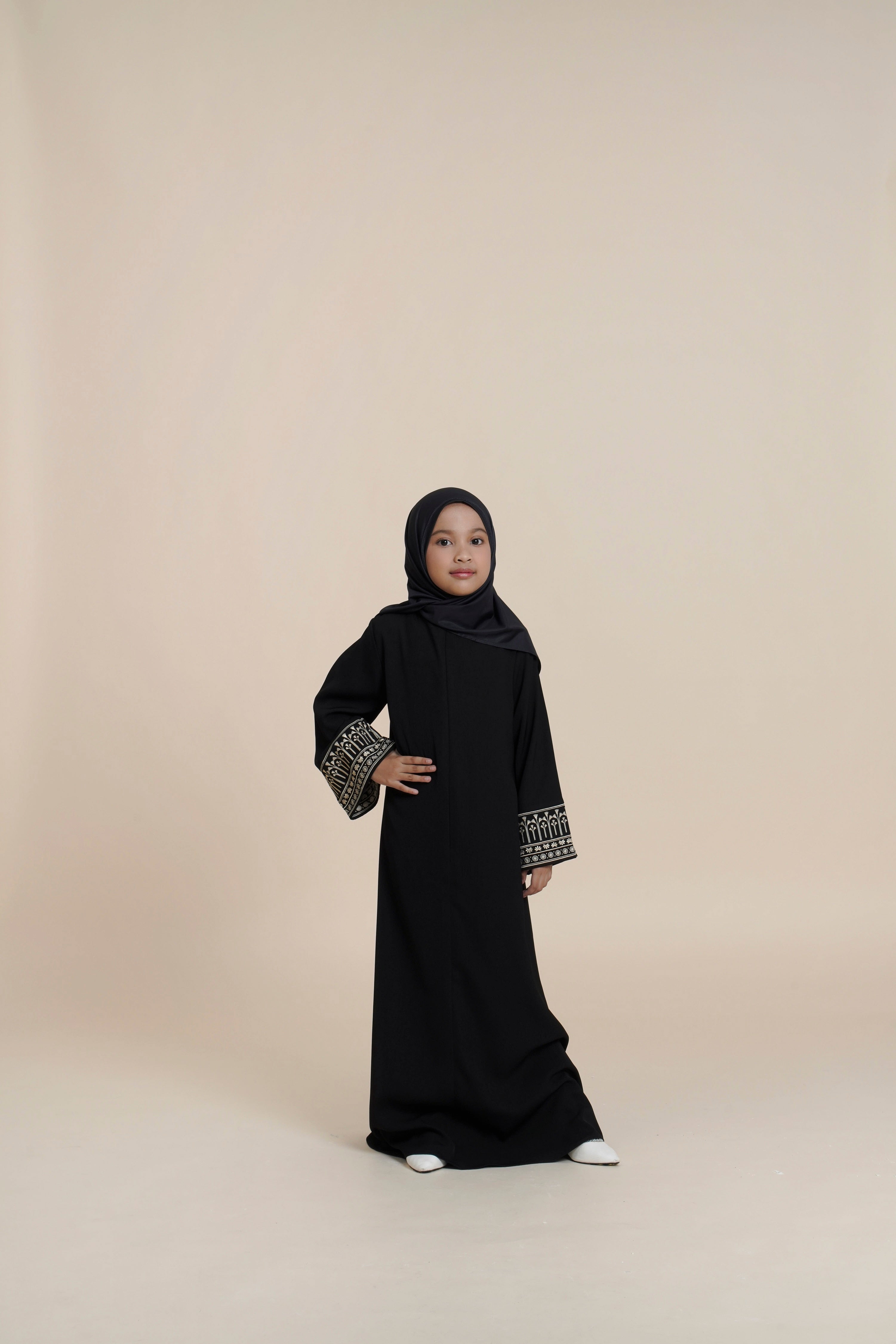Abaya Anak Bordir Hajar