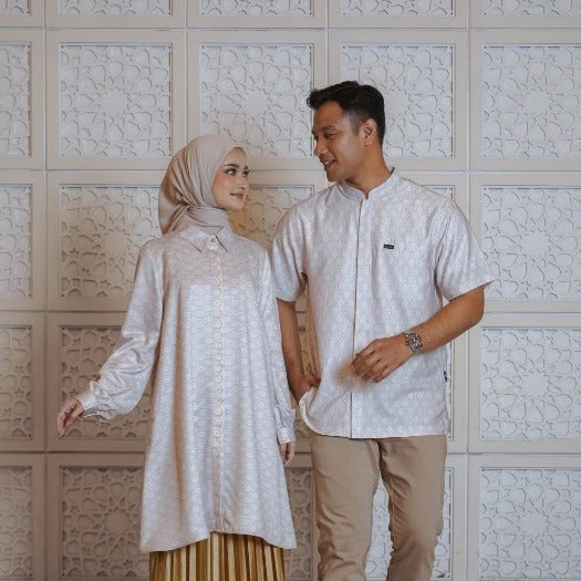 Ethnic Monogram Series - Oat Milk