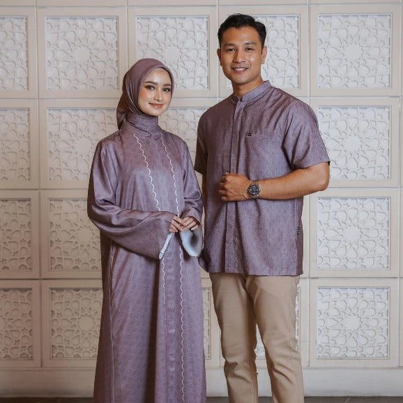 Ethnic Monogram Series - Deep Taupe