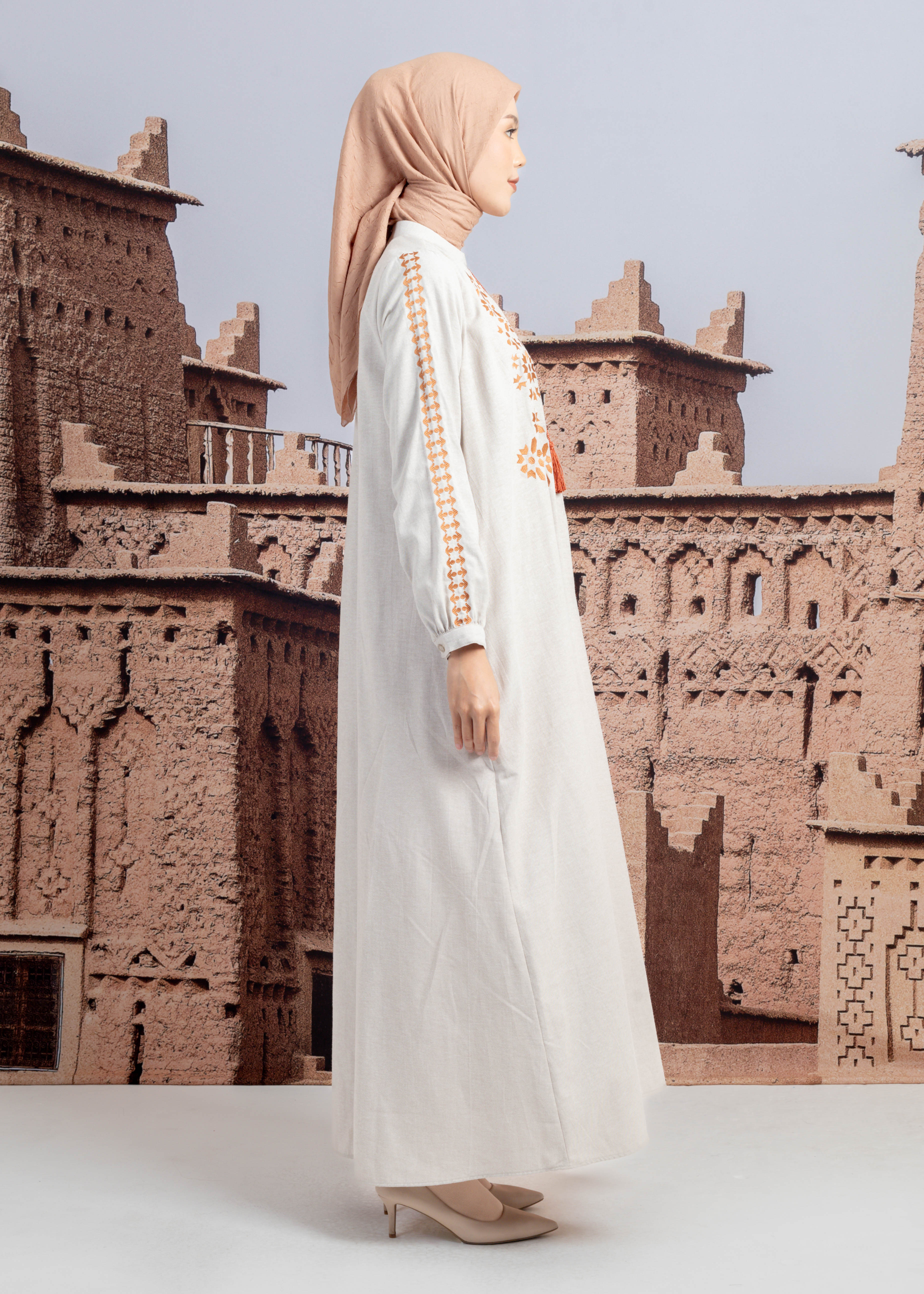 Gamis Bordir Marrakesh