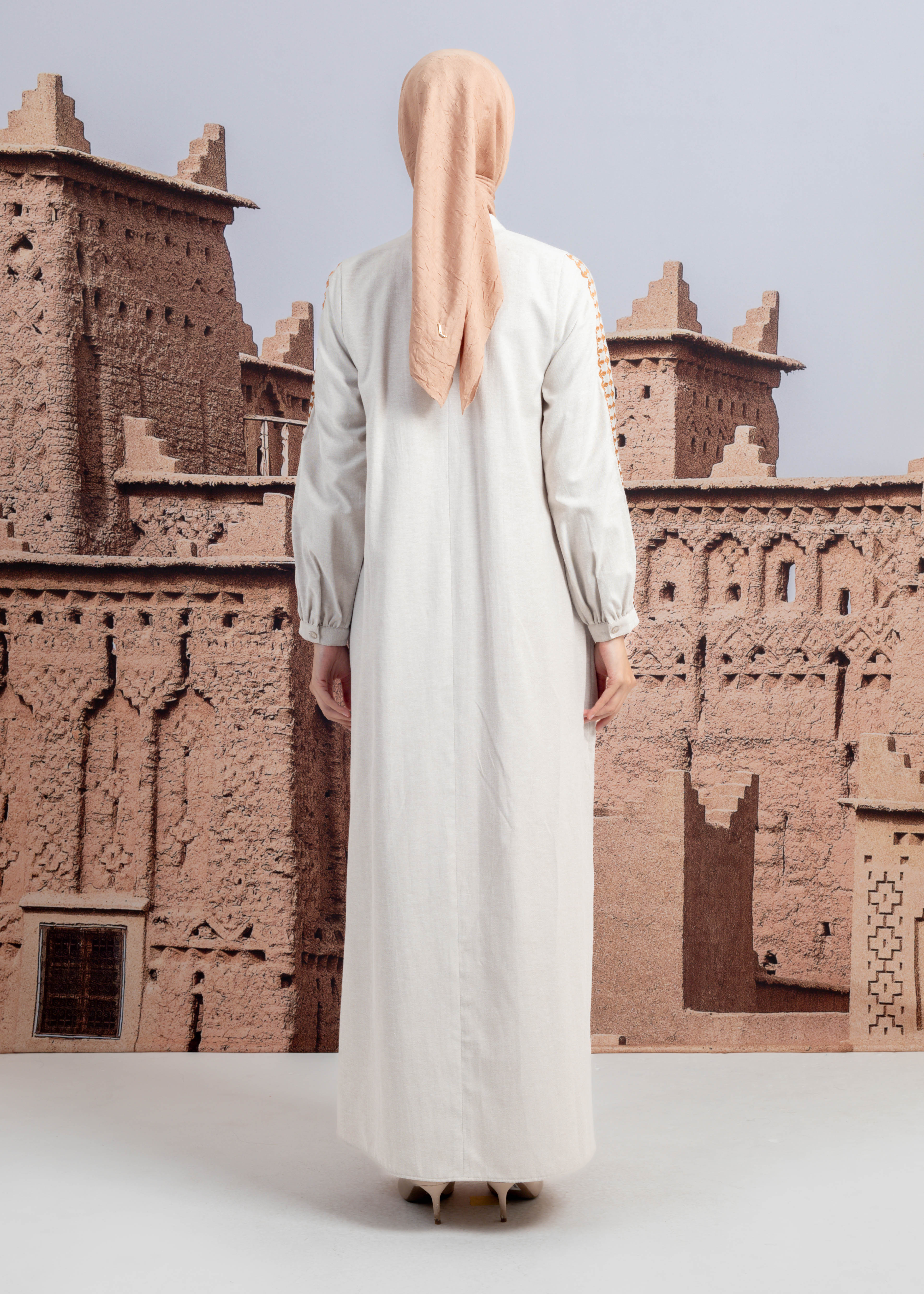 Gamis Bordir Marrakesh