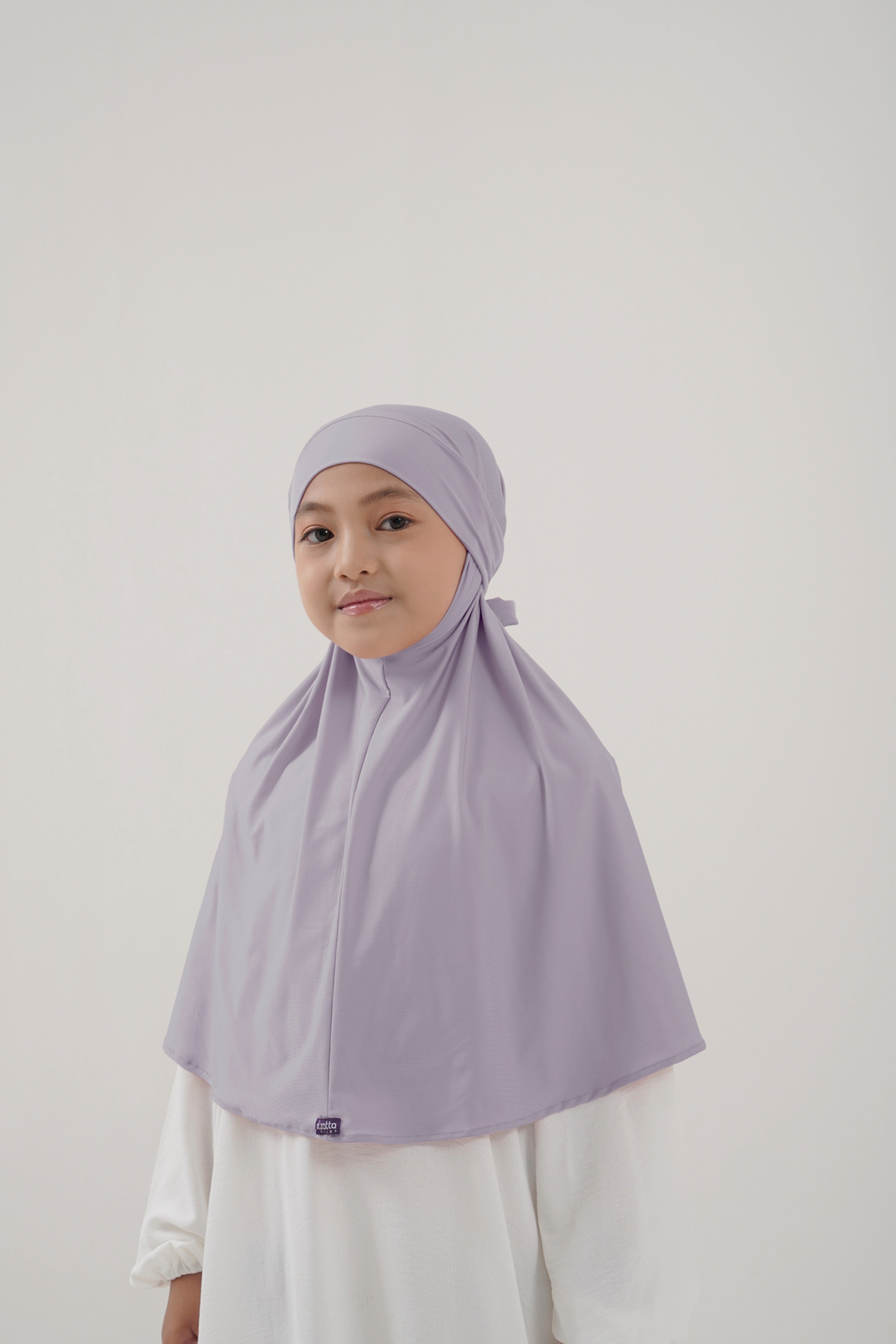 Elzatta Instan Khimar Kids Lylac