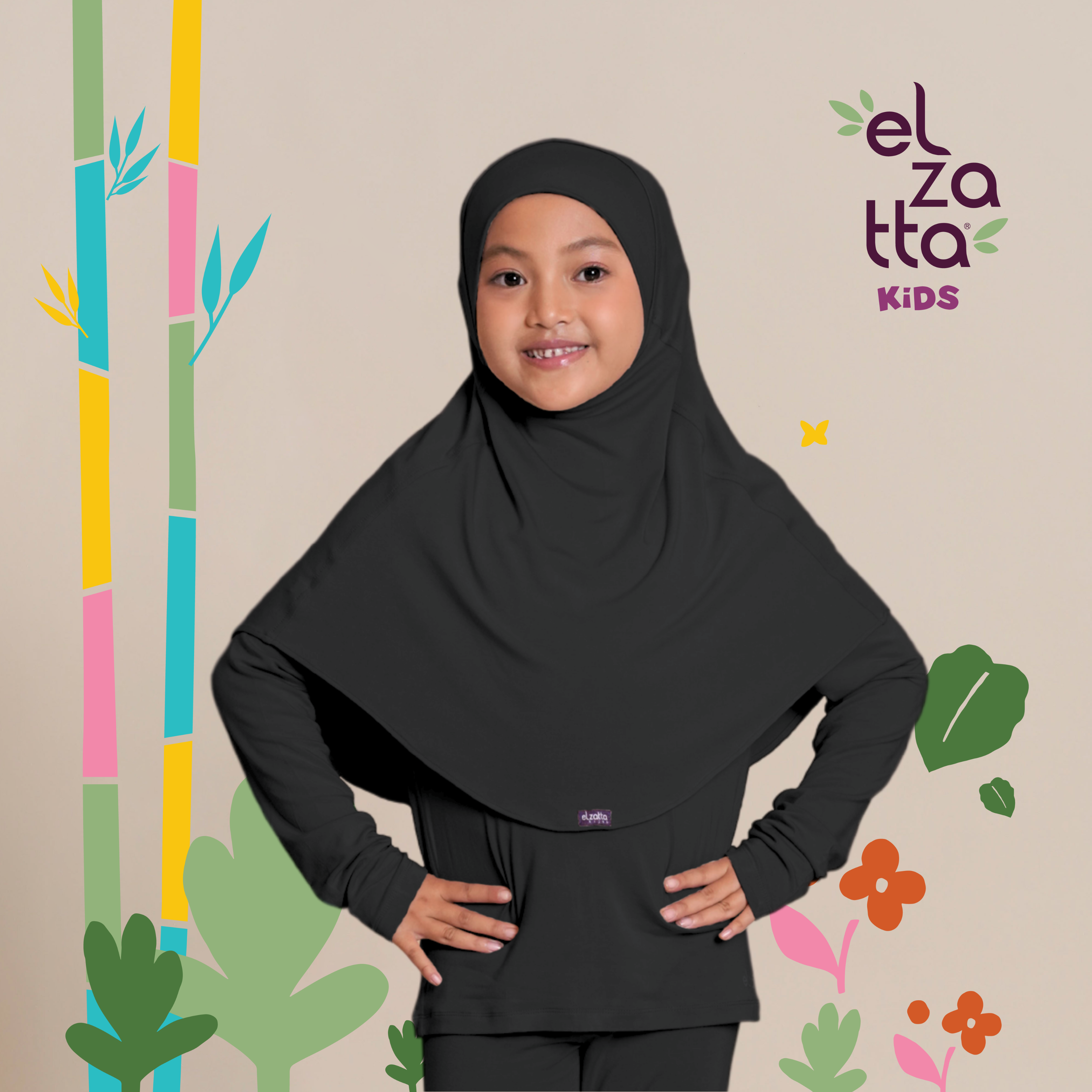 Bamboo Bergo Instan Anak