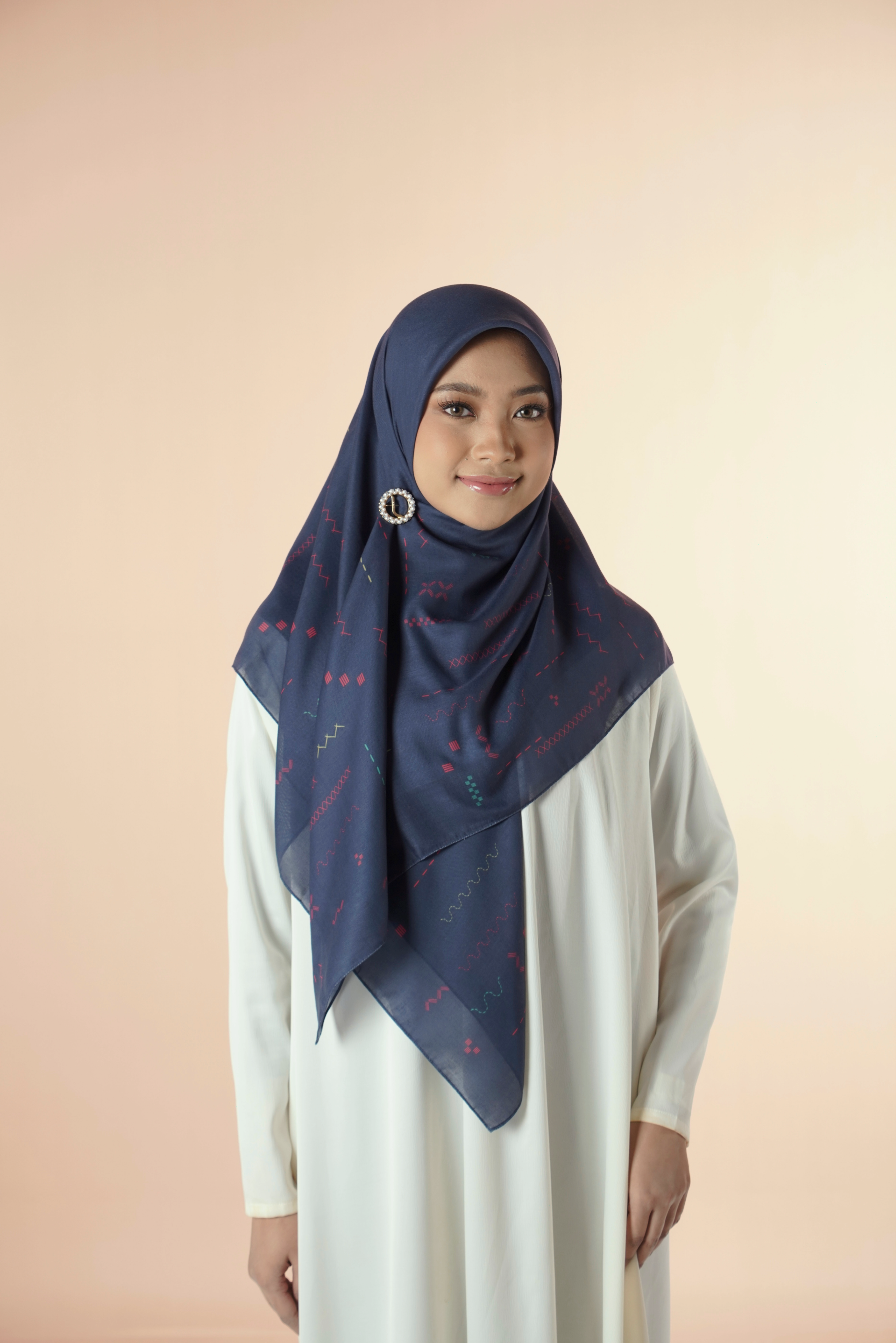 Elzatta Kaila Pop Stitches Navy