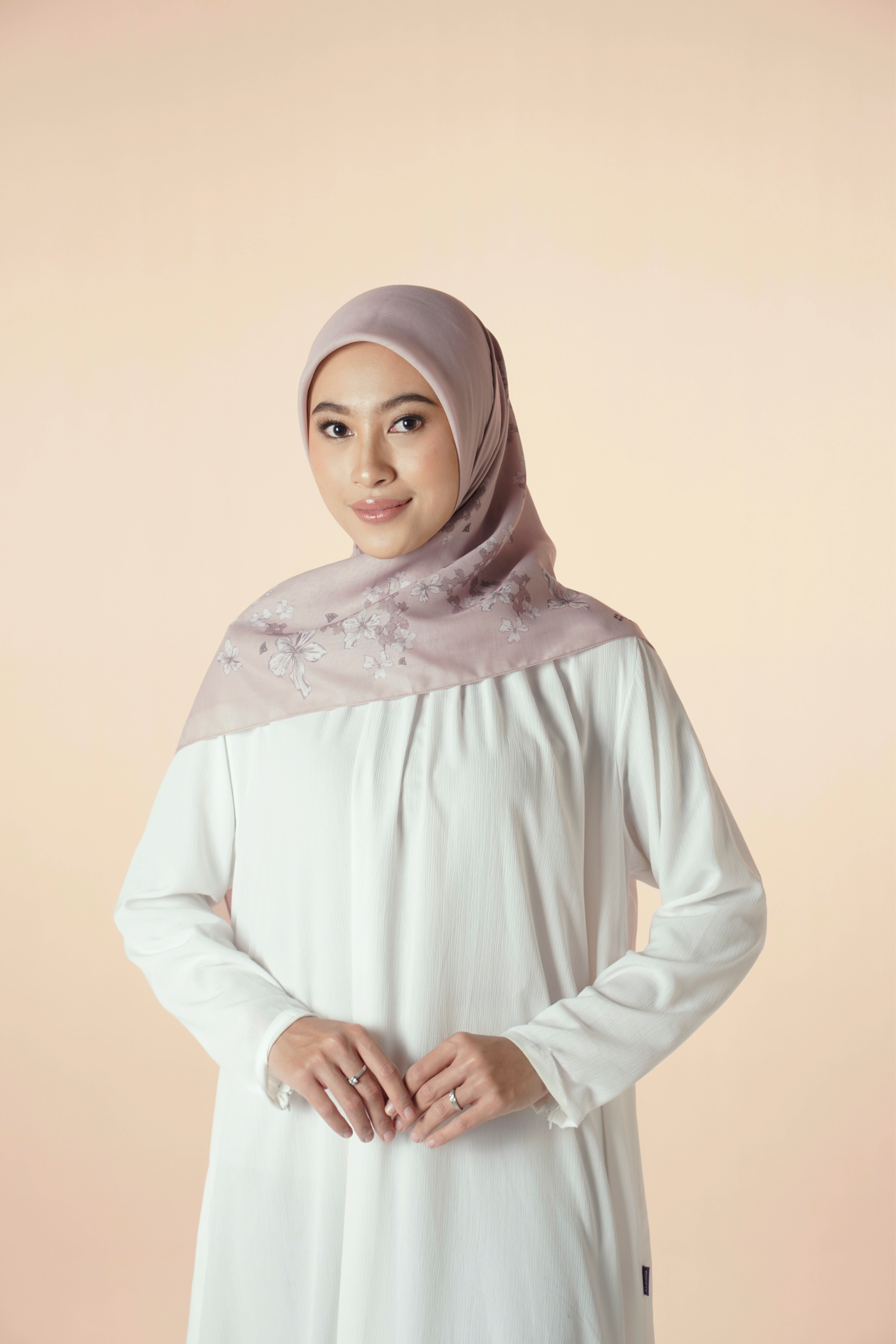 Elzatta Kaila Cotton Clematis Nude Pink