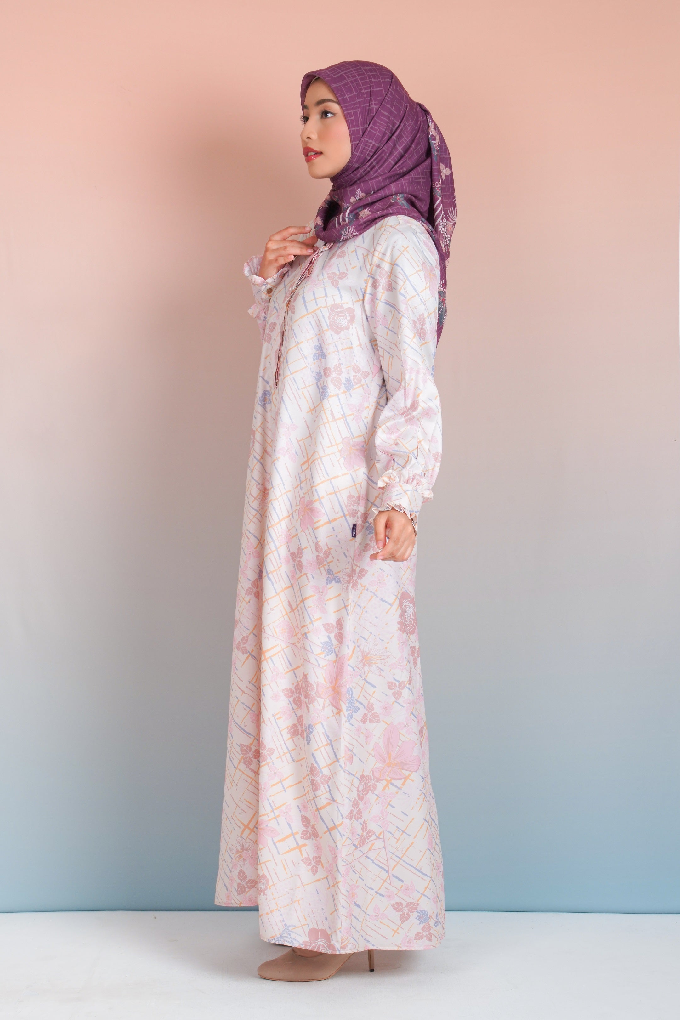 GAMIS RUFFLES SAFFRON GEO