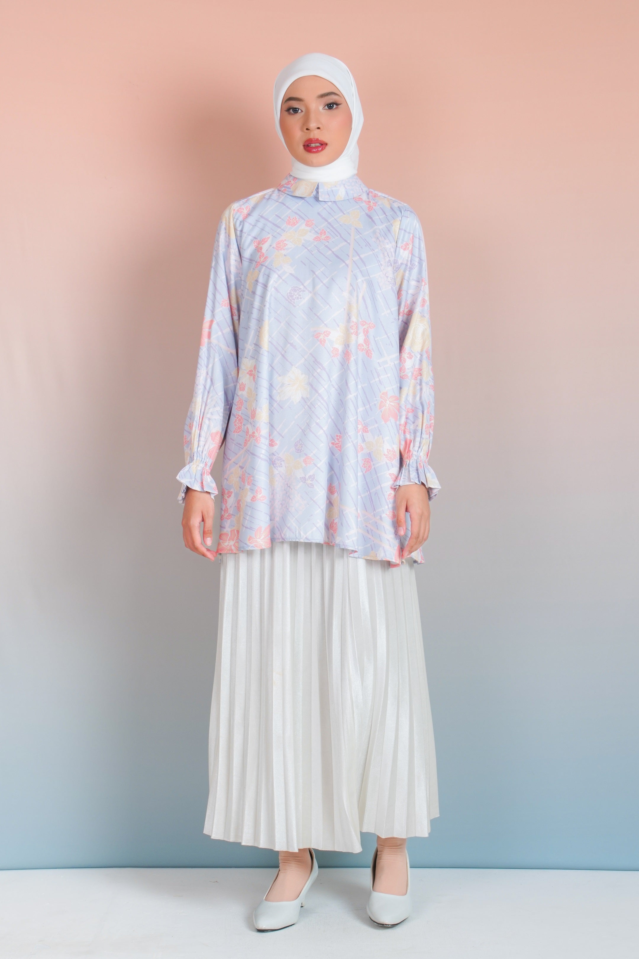 TUNIK BASIC SAFFRON GEO
