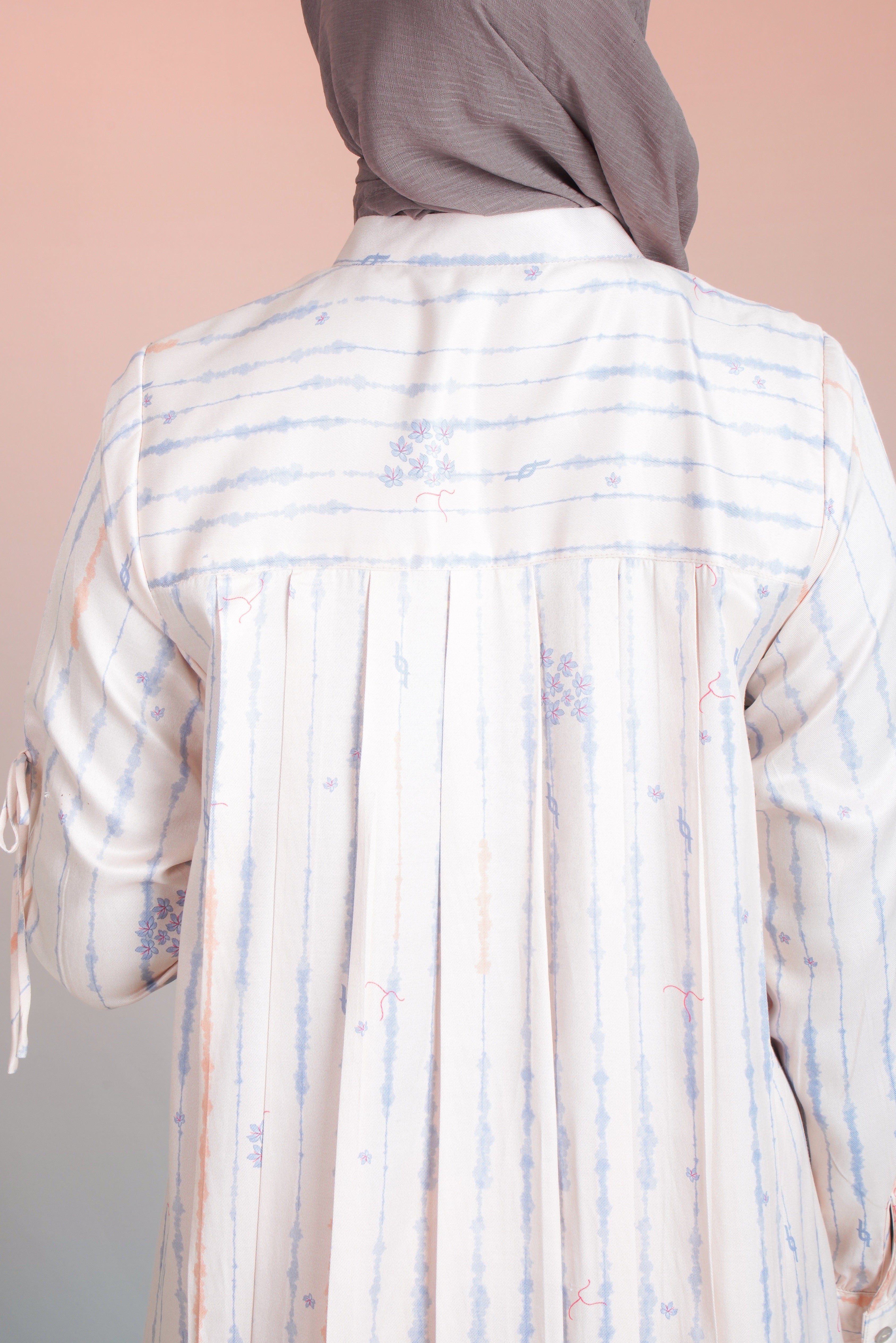 LONG TUNIK SAFFRON SPLATTER