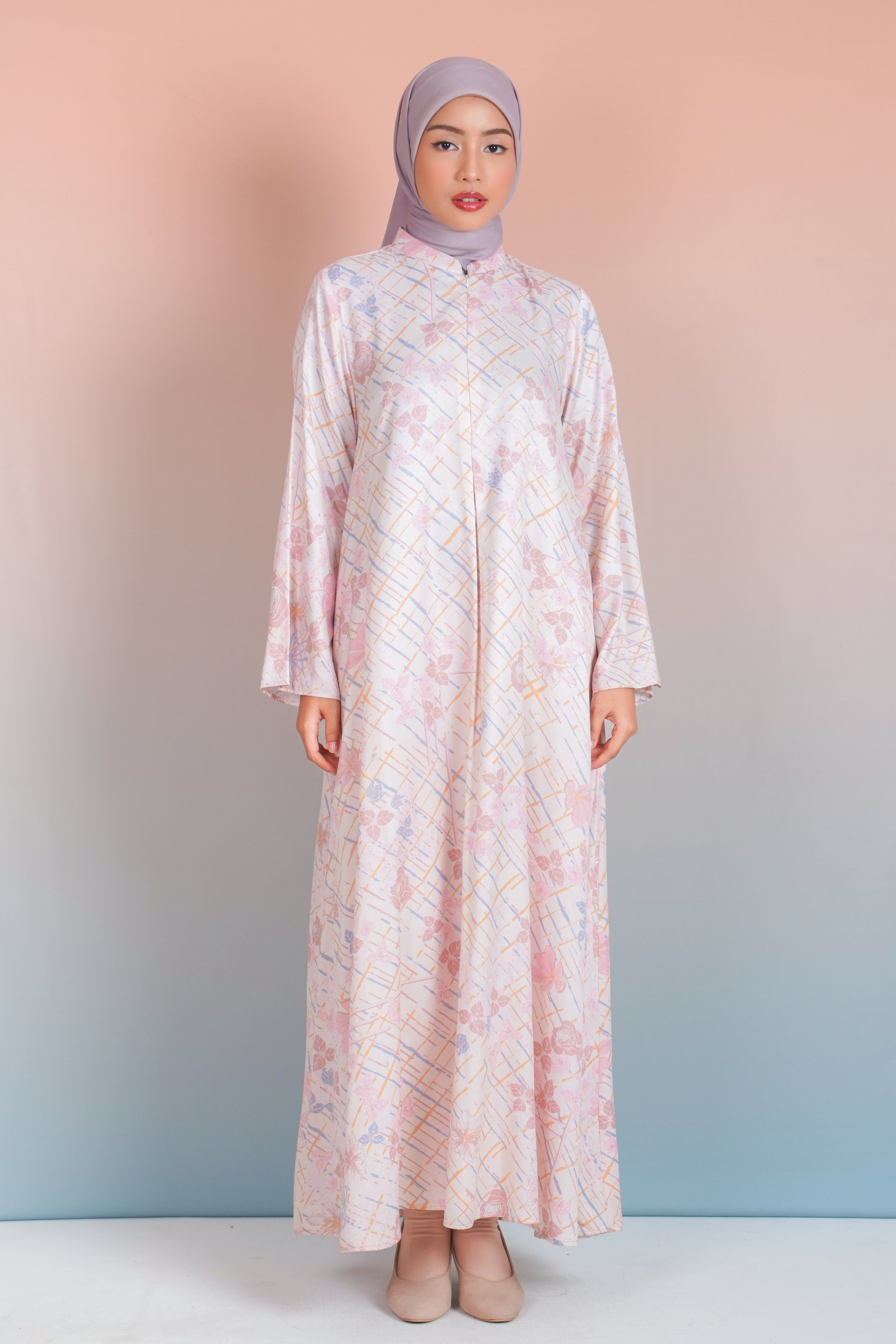 GAMIS ZIPPER SAFFRON GEO
