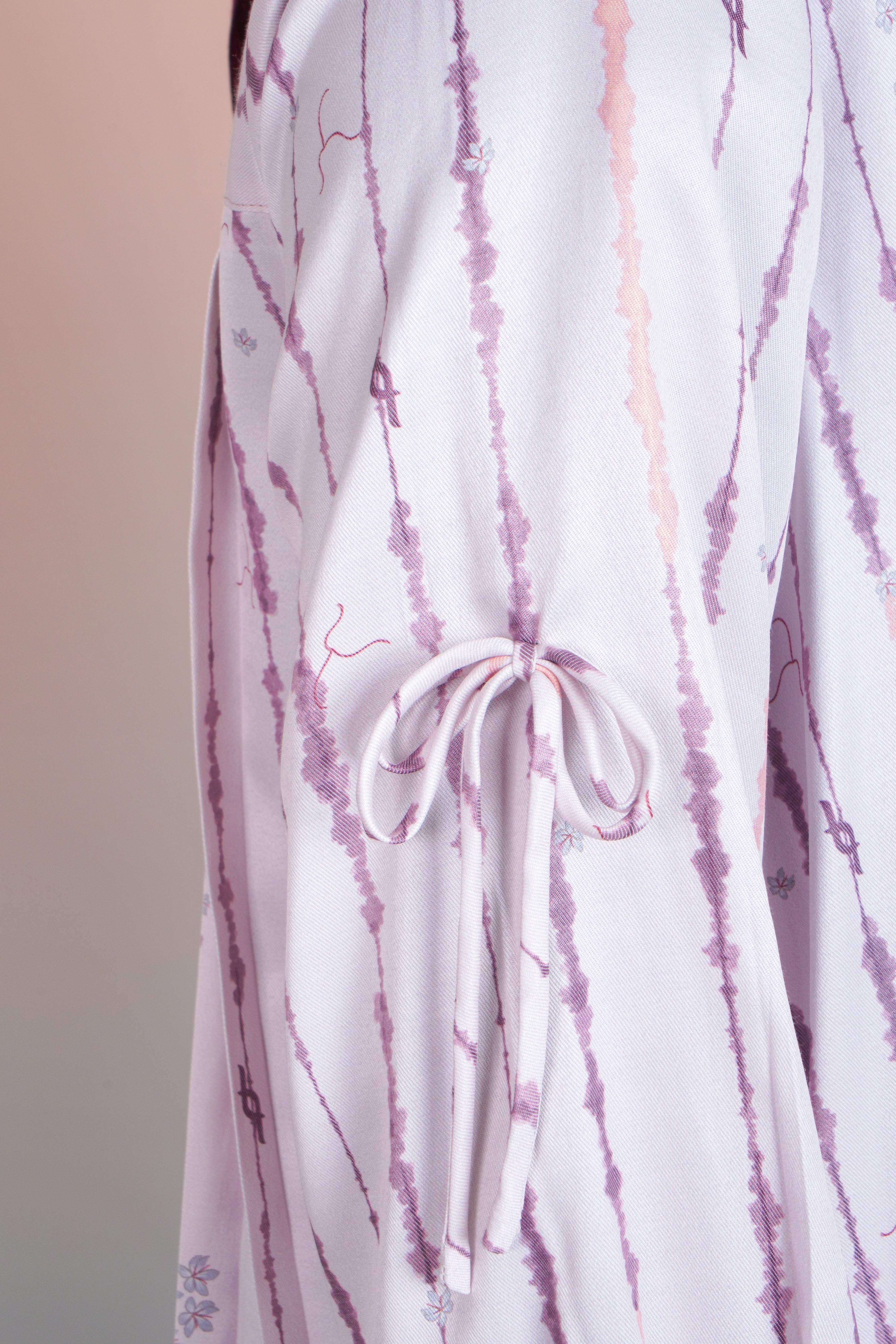 LONG TUNIK SAFFRON SPLATTER