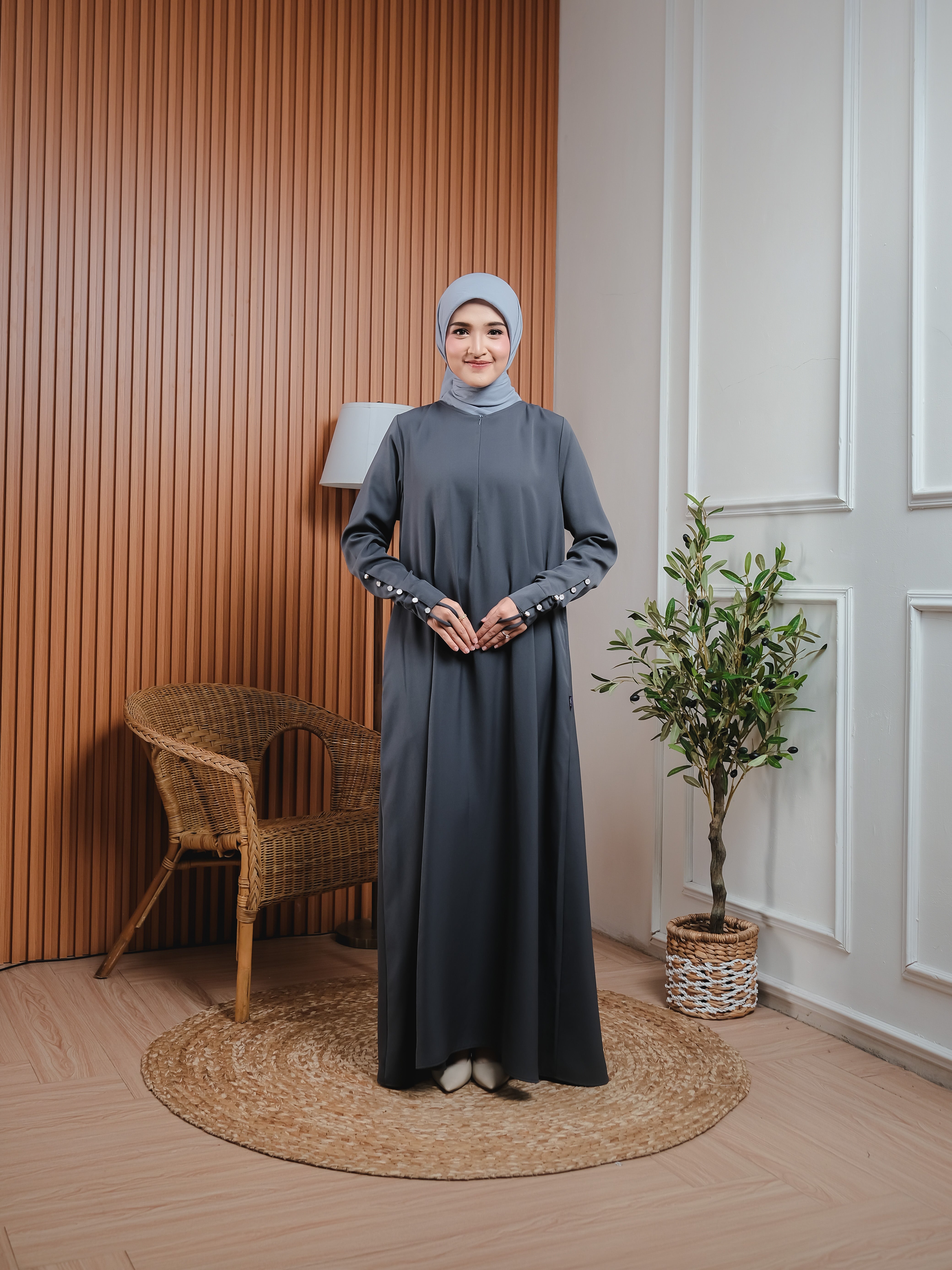 Gamis Lengan Kancing A