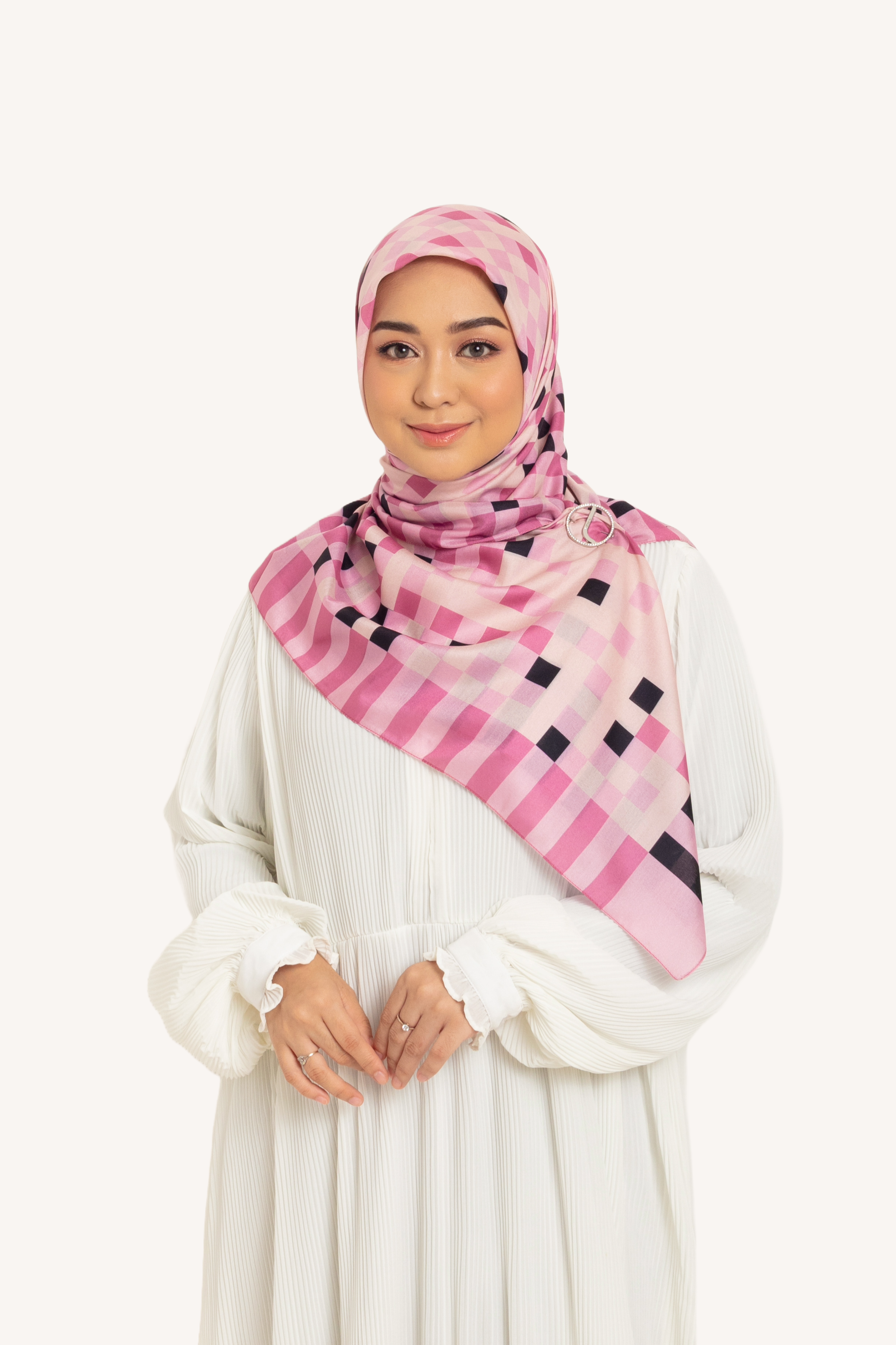 Elzatta Kerudung Hijab Kaila Pixel Weave