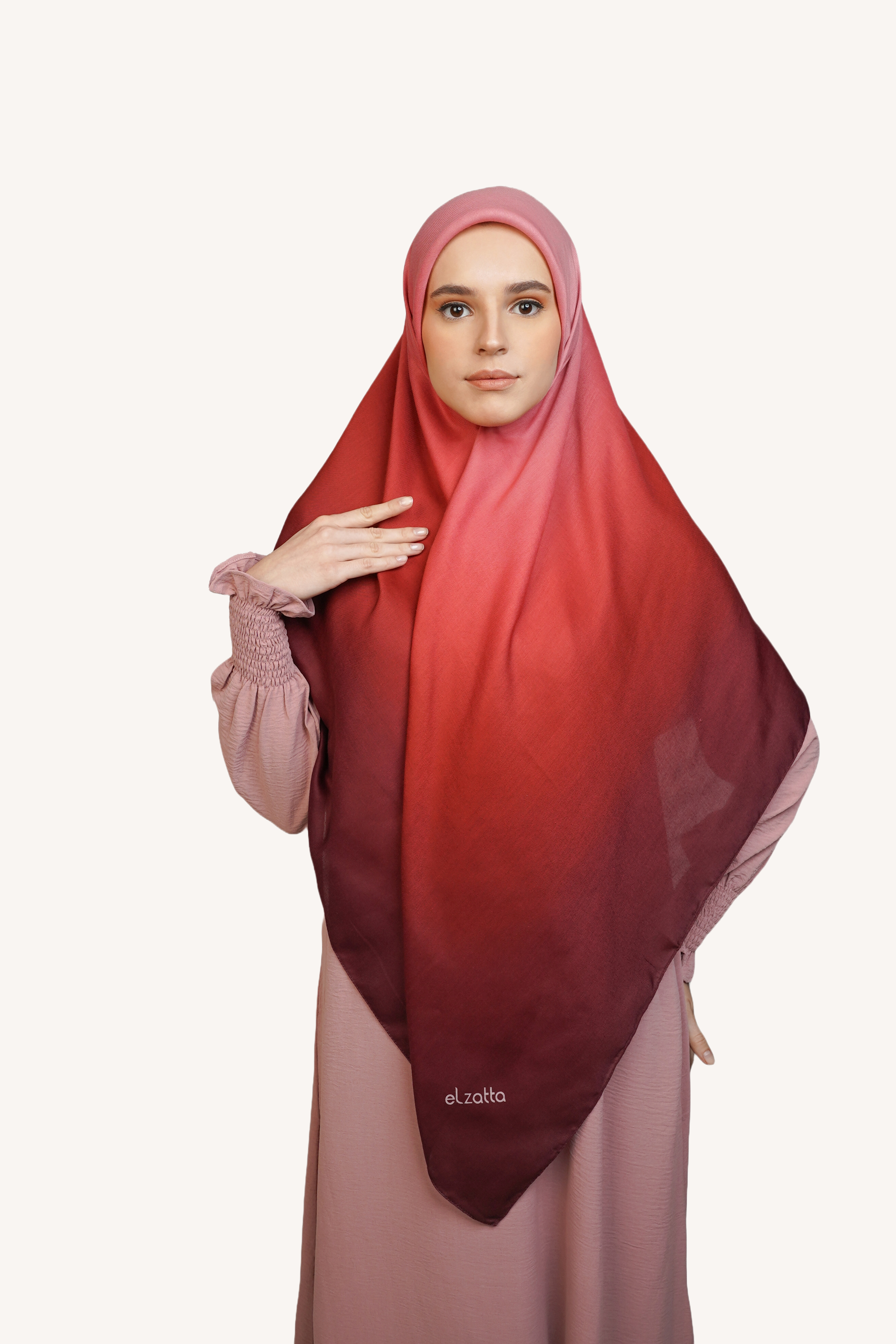 Elzatta Hijab Segiempat Kaila TR Aurora Syar'i